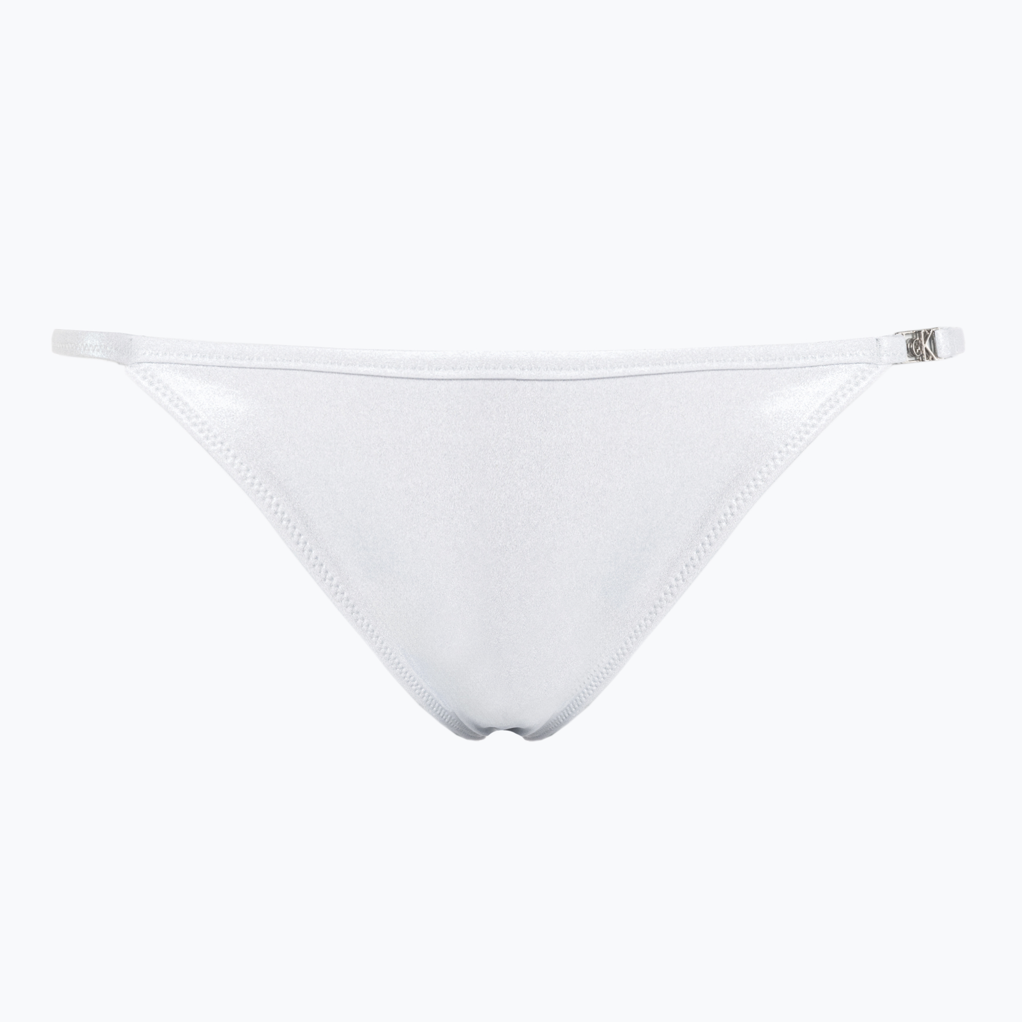 Calvin Klein String Cheeky Bikini bottom alb