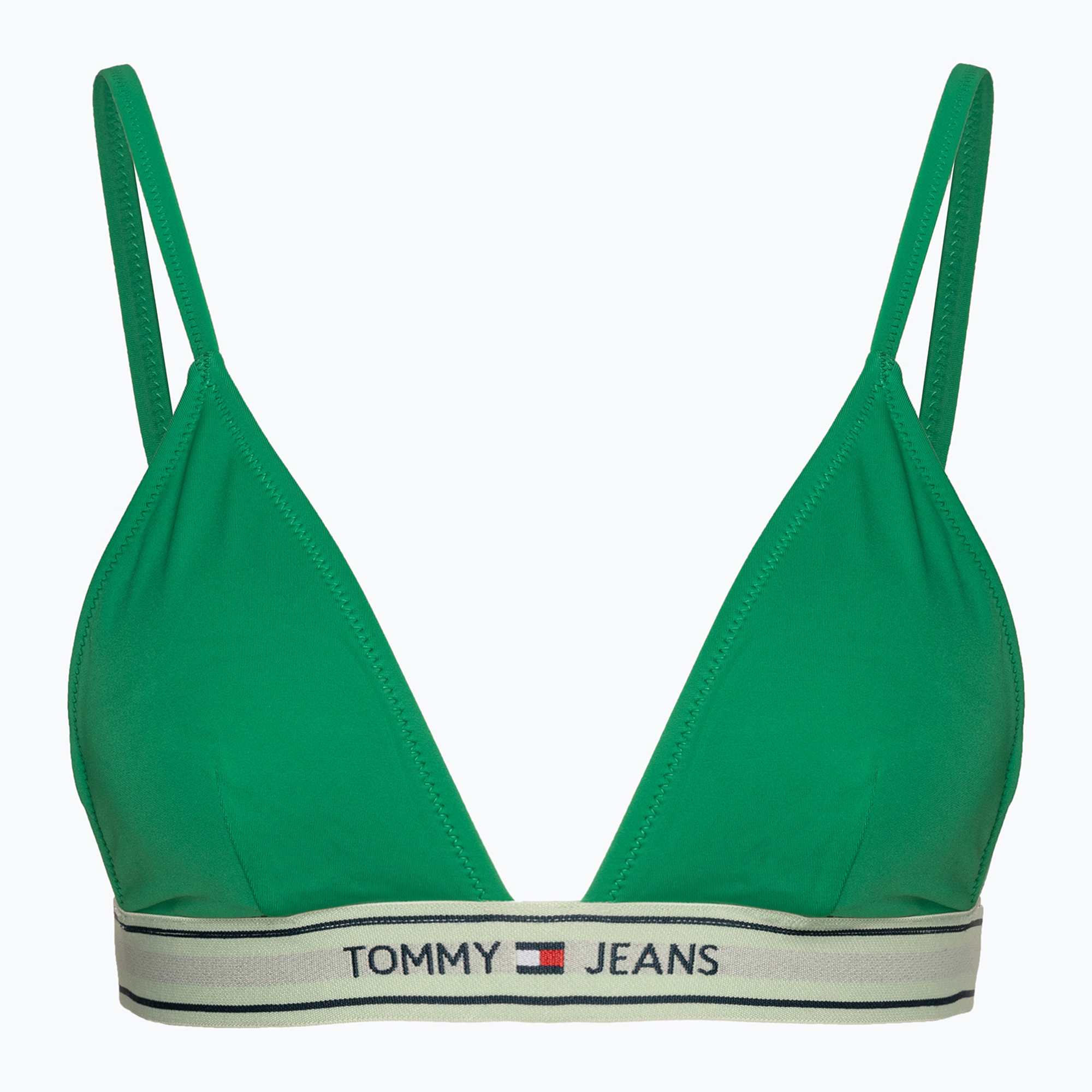 Partea de sus a costumului de baie Tommy Jeans Triangle RP cape verde