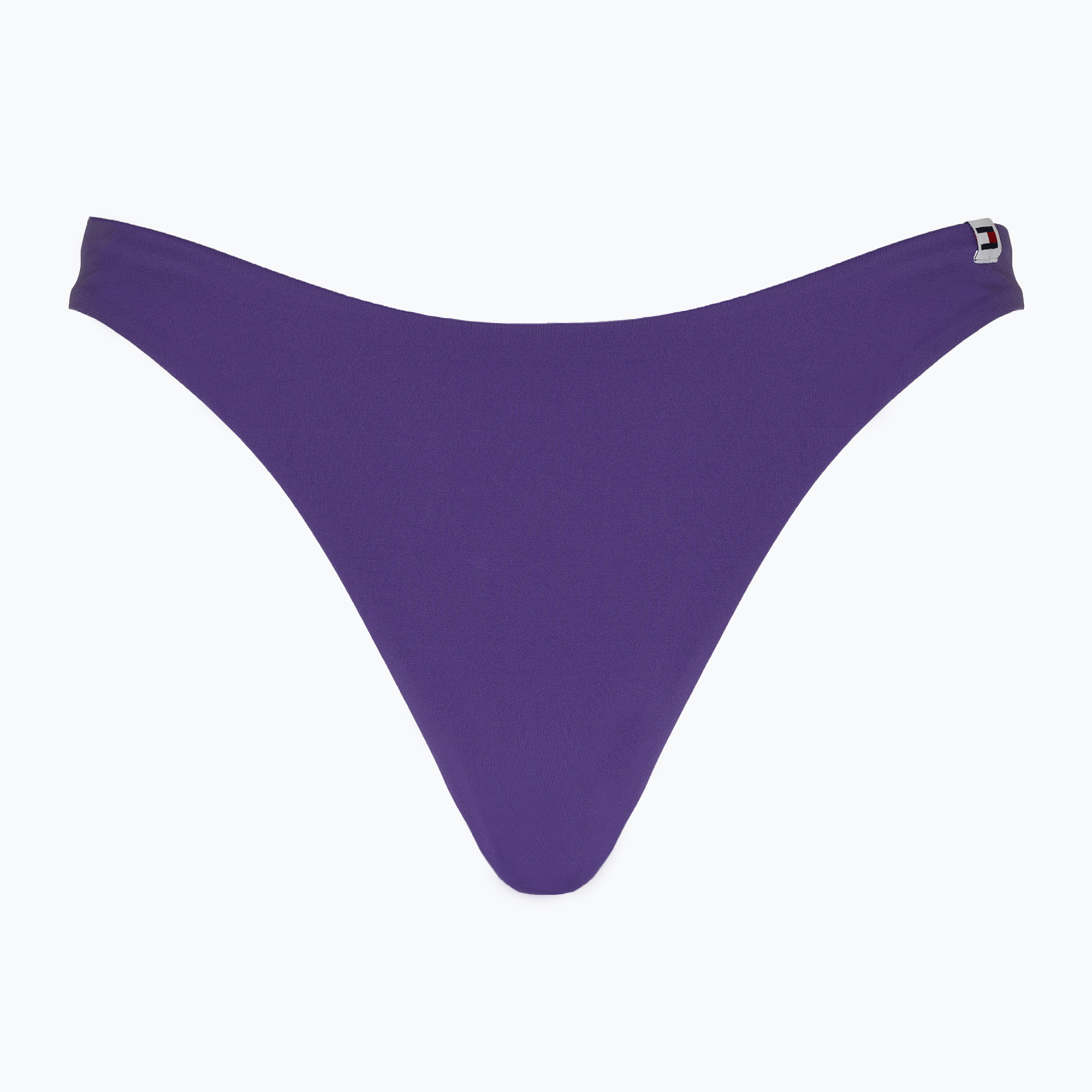 Partea de jos a costumului de baie Tommy Jeans High Leg Cheeky Bikini quantum purple