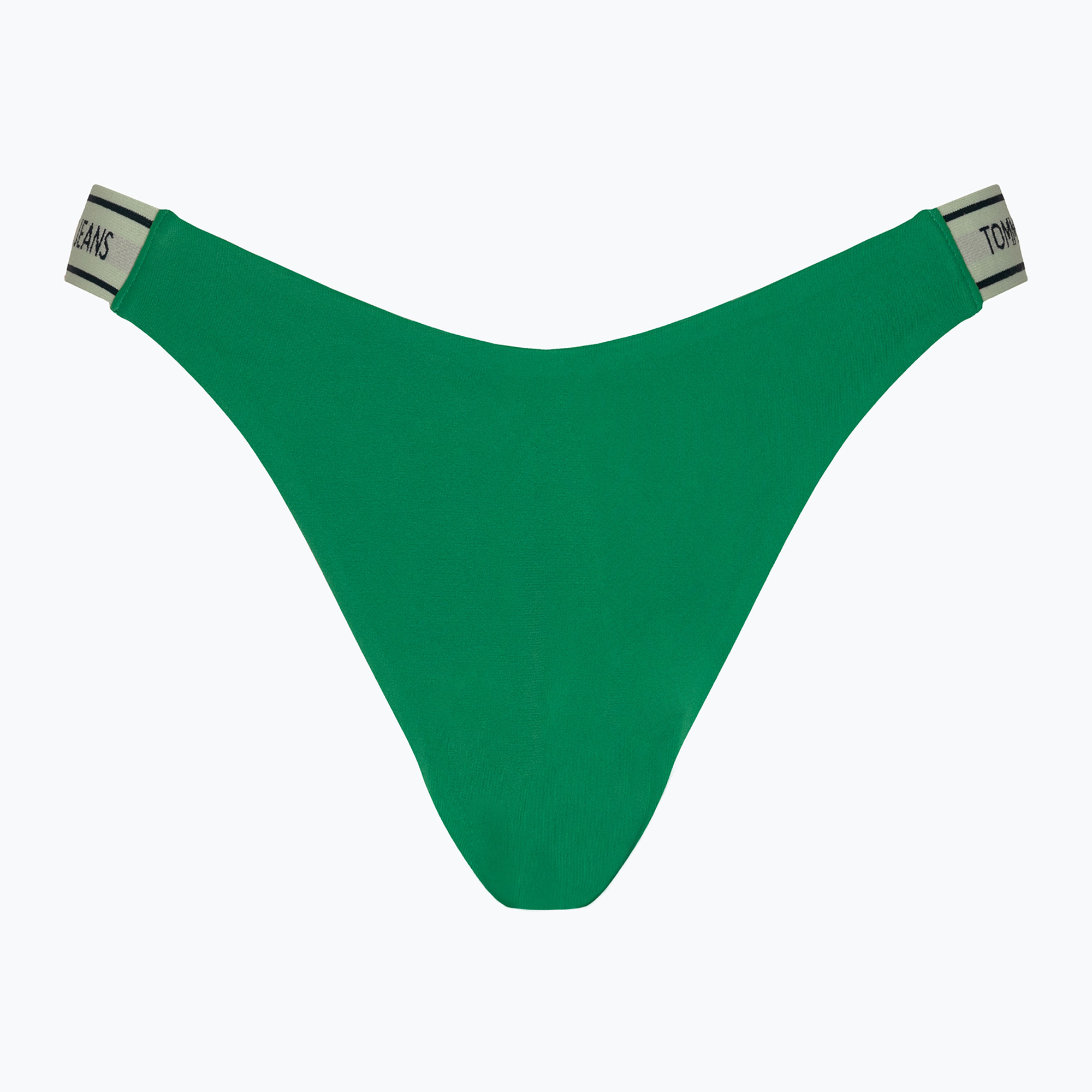 Partea de jos a costumului de baie Tommy Jeans High Leg Cheeky Bikini cape verde