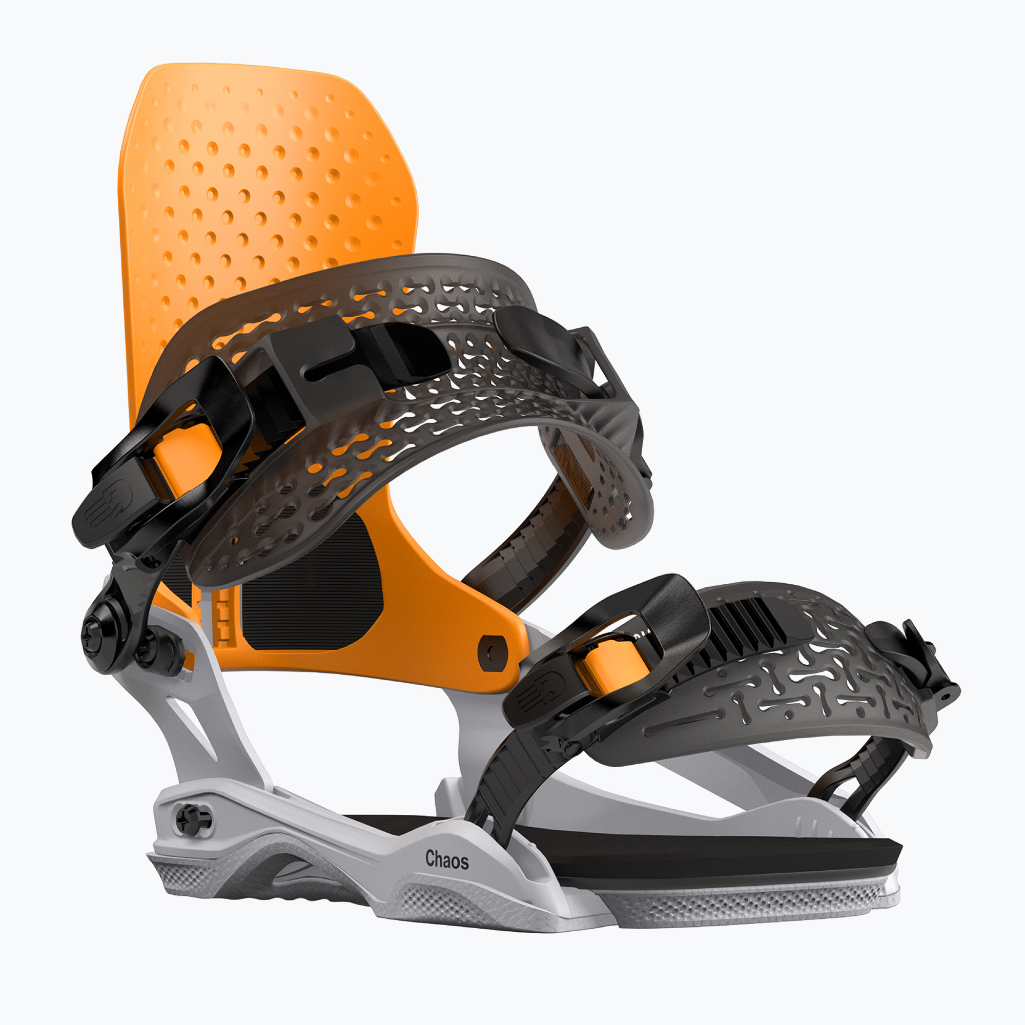 Legături de snowboard pentru bărbați Bataleon Chaos neon orange/glacier gray