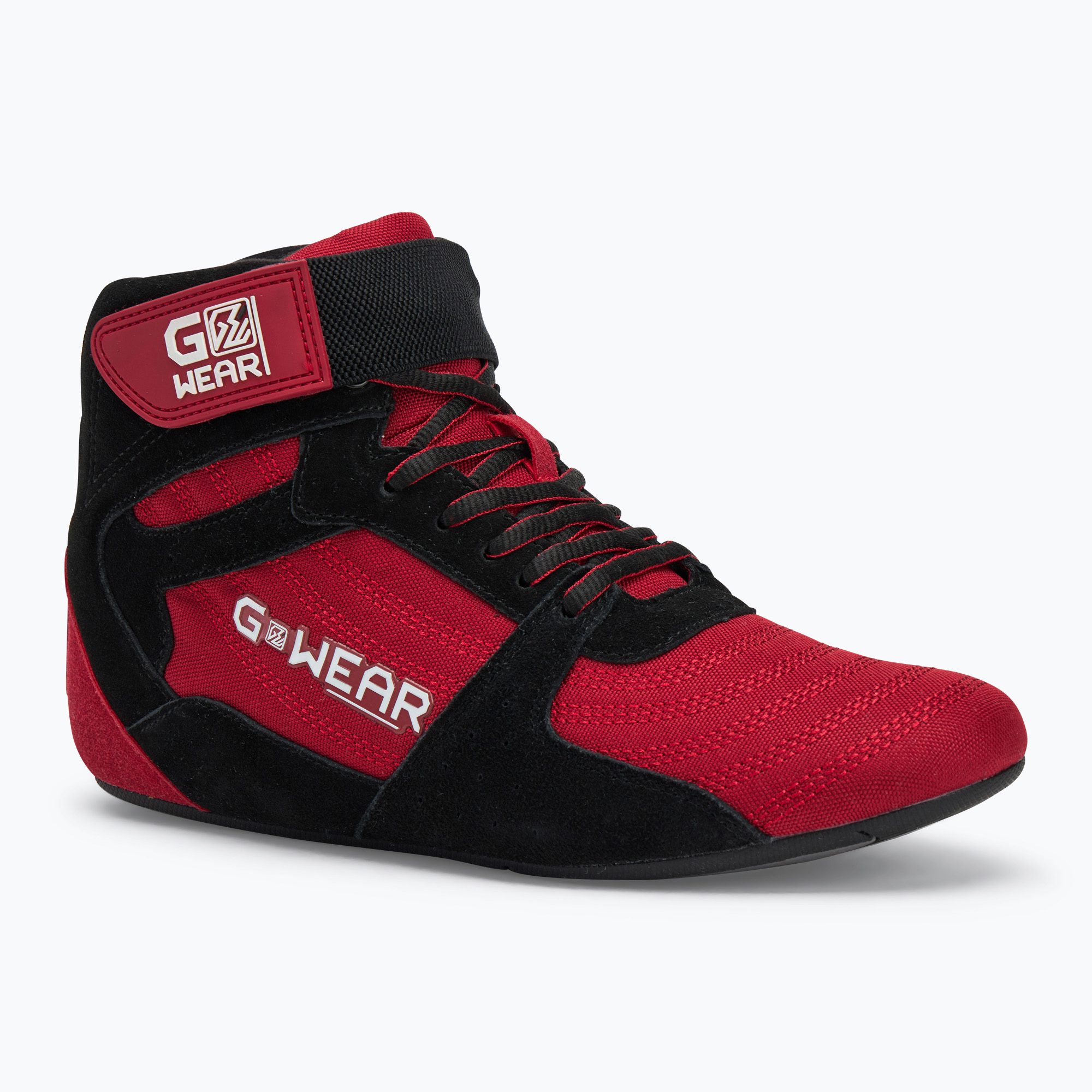 Încălțăminte de antrenament pentru bărbați Gorilla Wear Pro High Tops red/black (Pro High Tops 90016509)