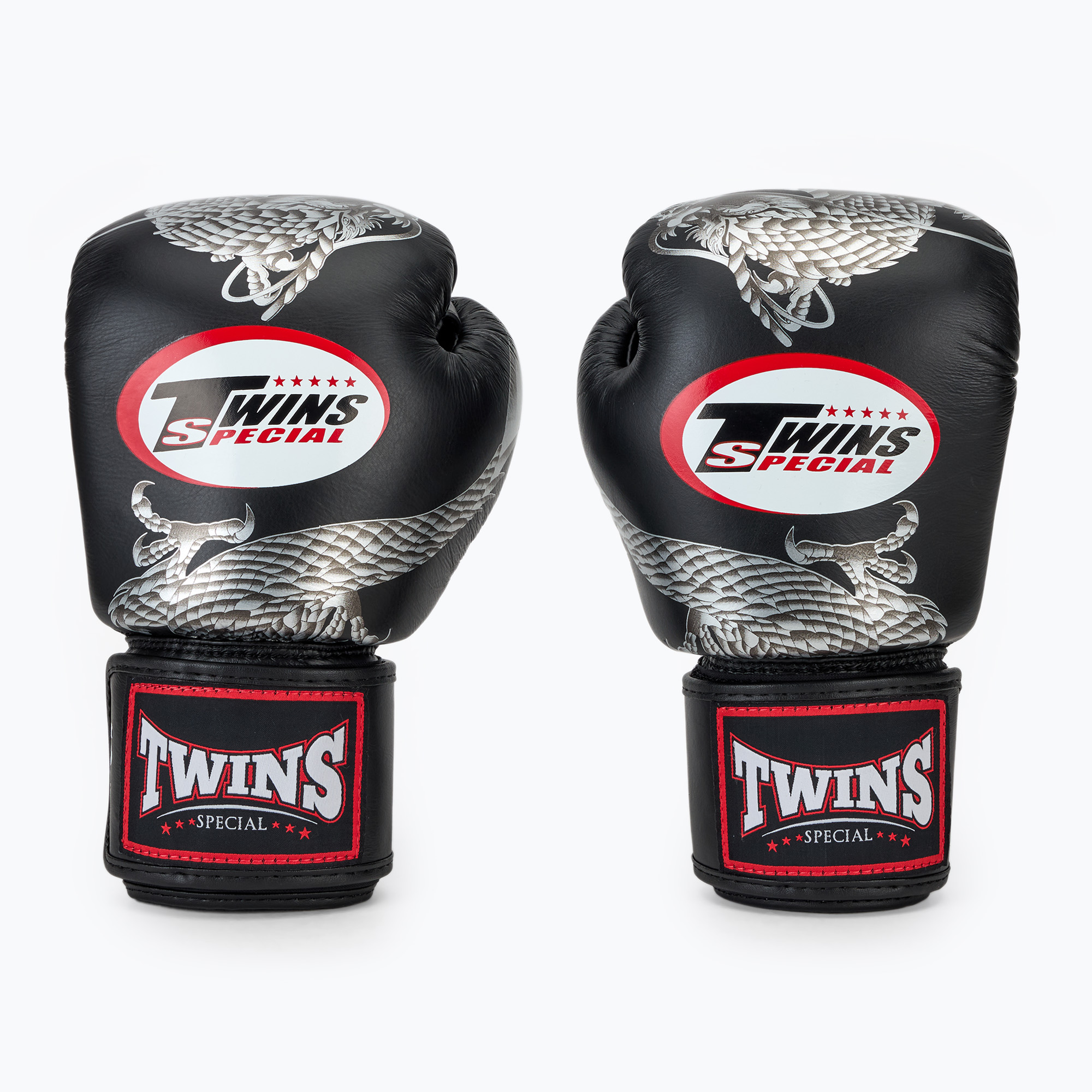 Mănuși de box Twins Special FBGVL3-23 Dragon silver (FBGVL3-23 Dragon)