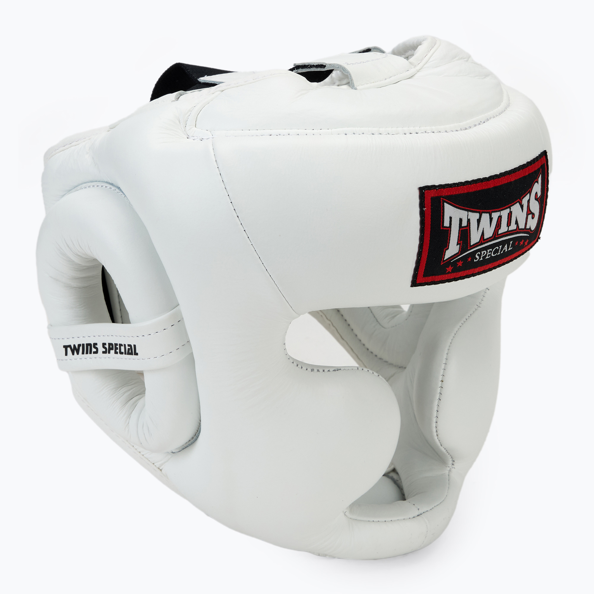 Cască de box Twins Special HGL6 white (HGL6-WH)