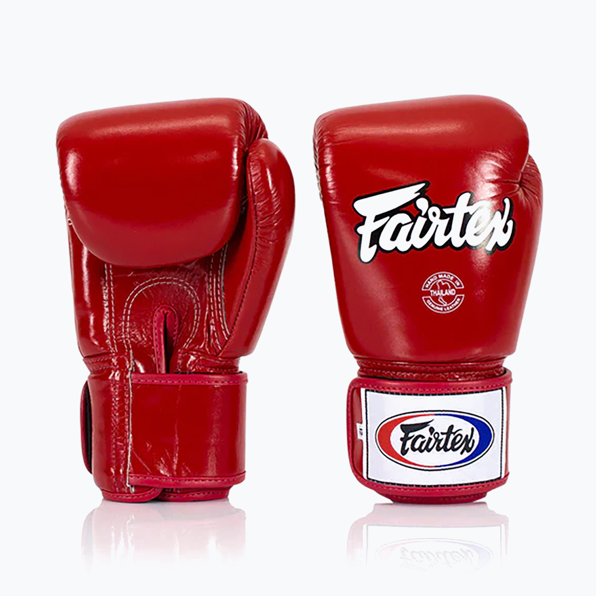 Mănuși de box Fairtex Super Sparring - Locked Thumb red