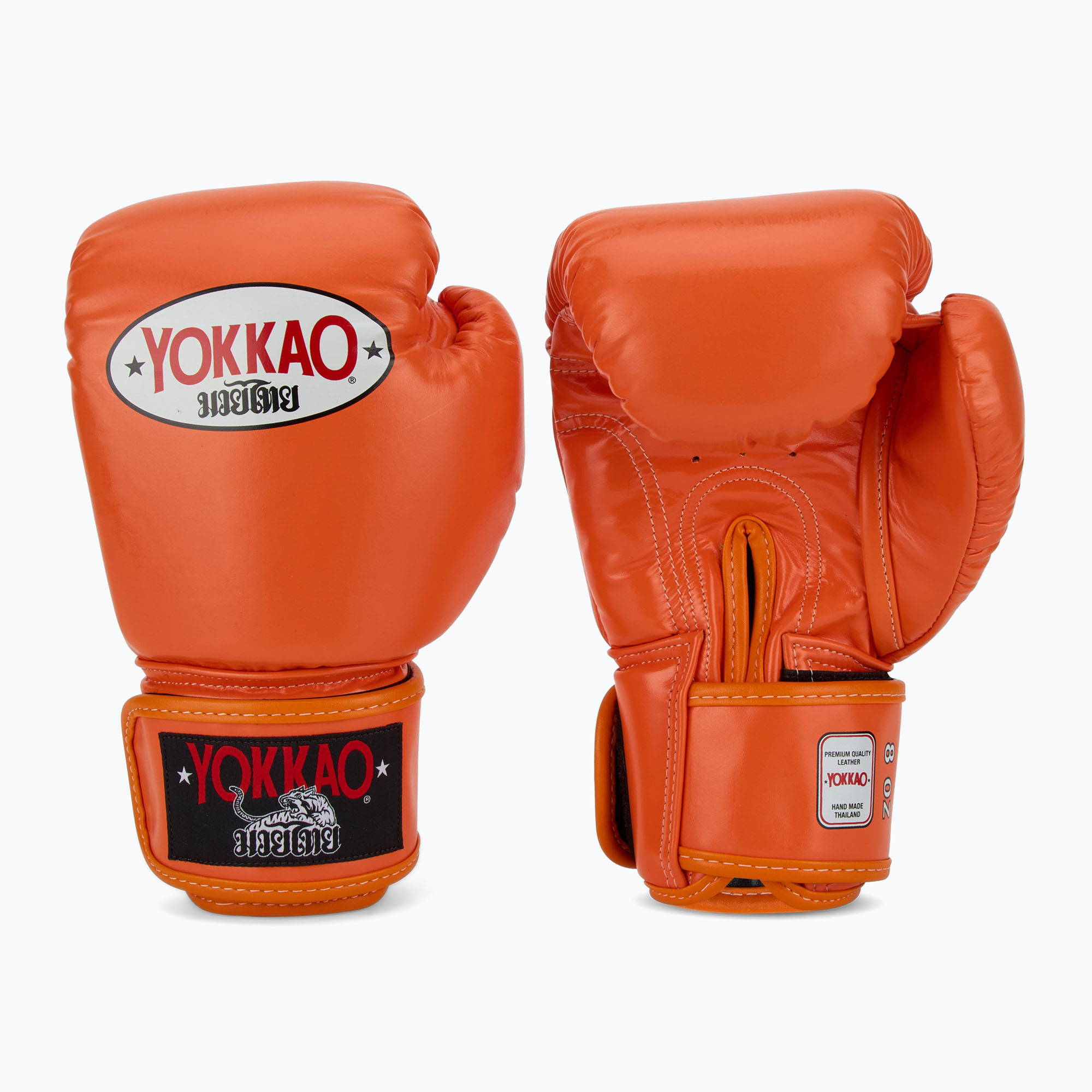 Mănuși de box pentru bărbați YOKKAO Matrix orange ibis (Matrix BYGL-X-25)