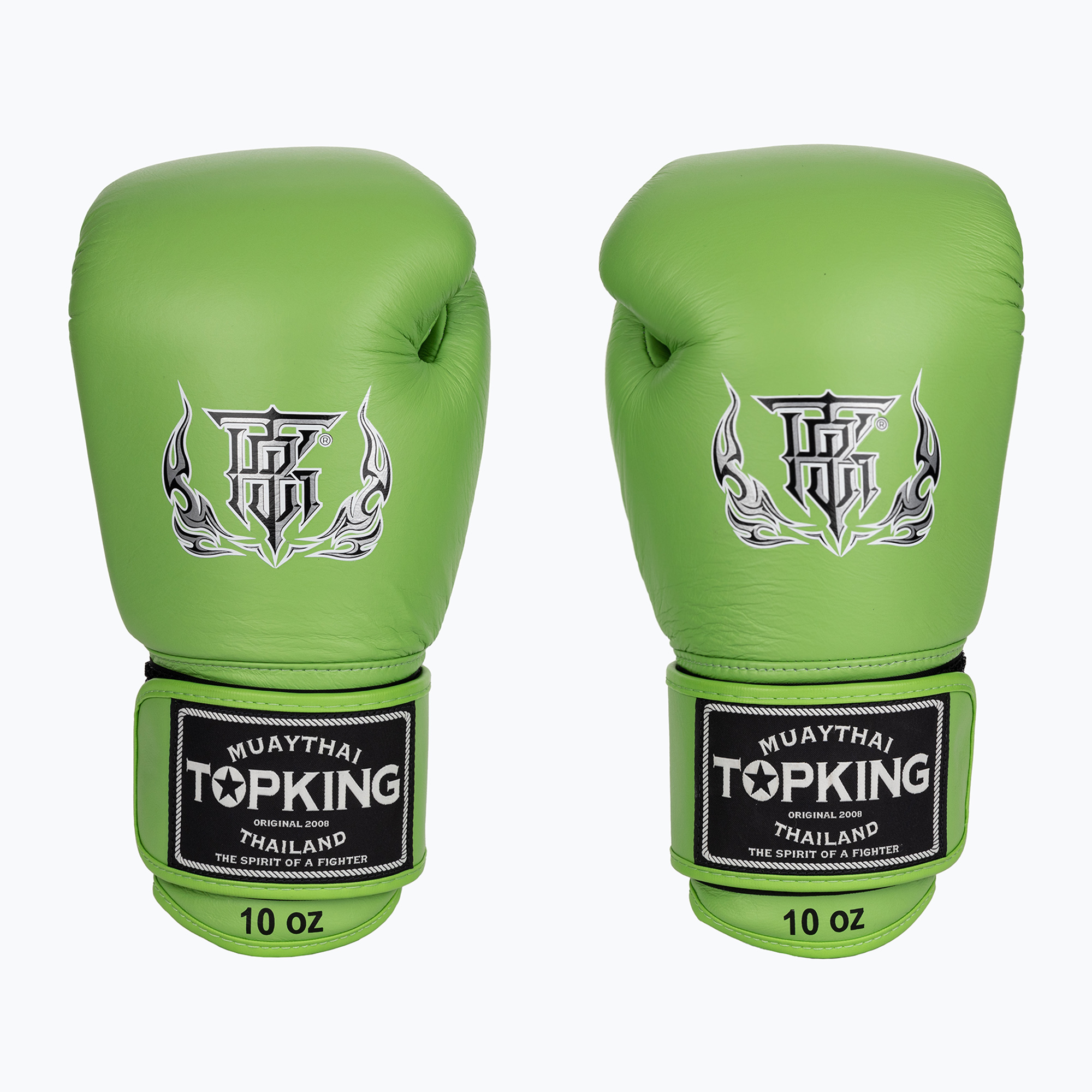 Mănuși de box Top King Muay Thai Ultimate green (Muay Thai Ultimate TKBGUV-GN)