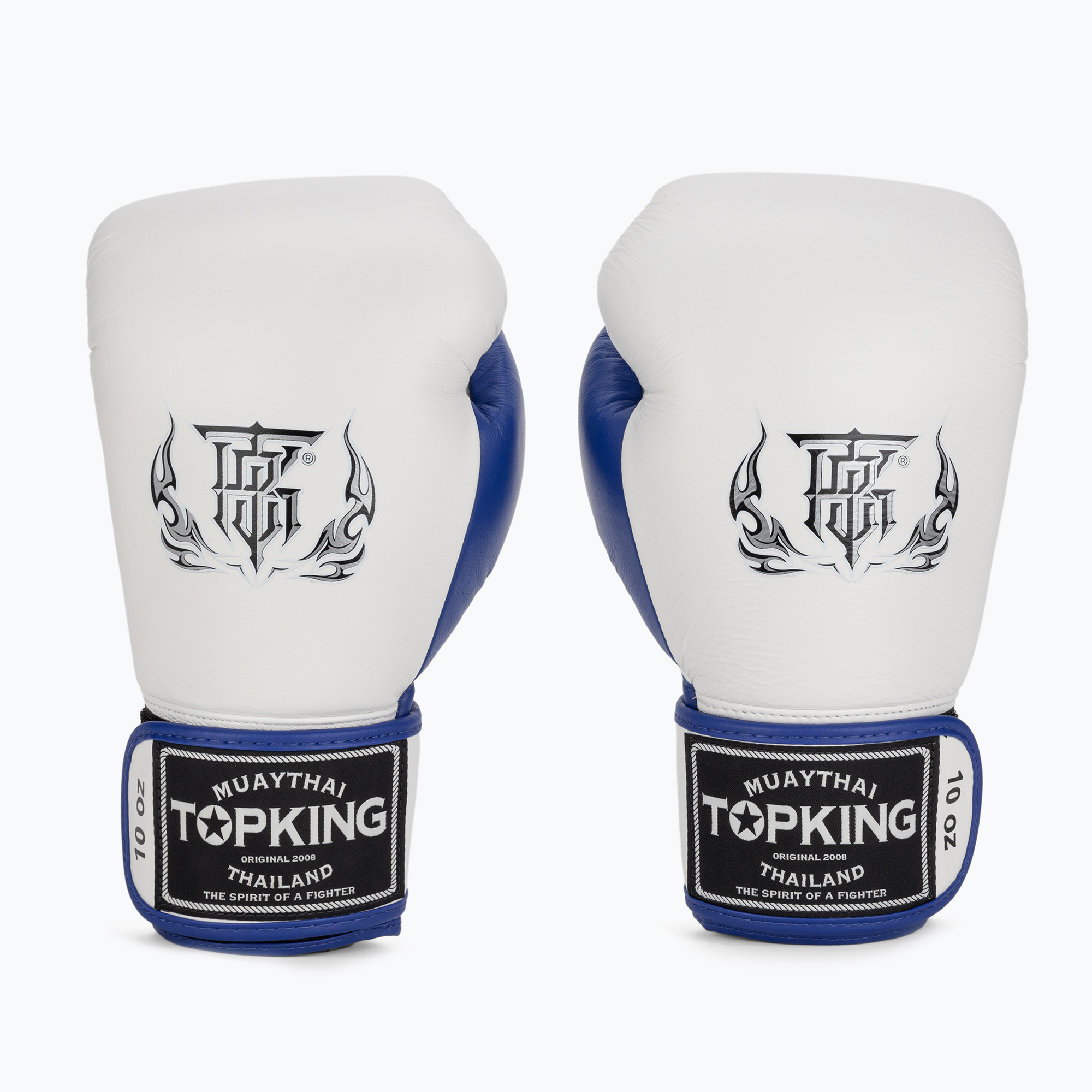 Mănuși de box Top King Boxing Reborn white/blue (Boxing Reborn TKBGRB-WH-BU)