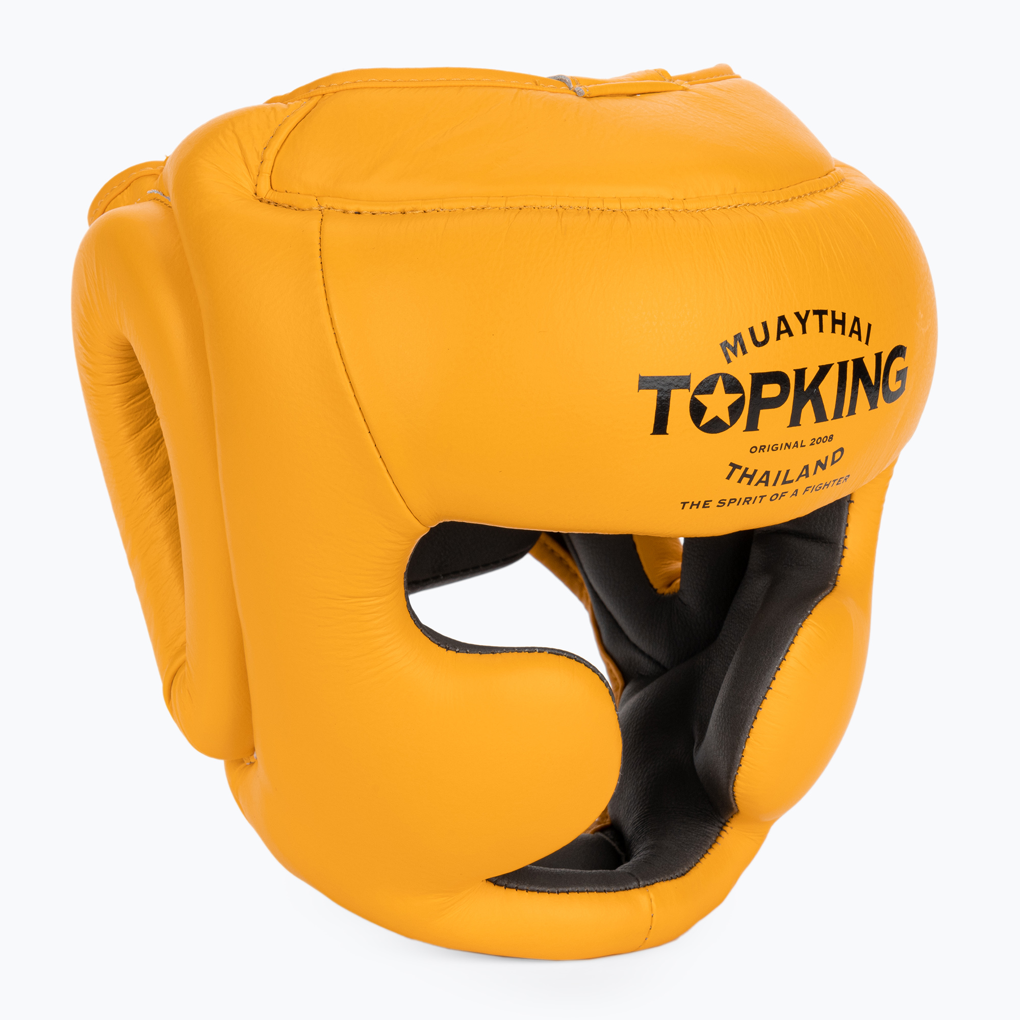 Cască de box Top King Full Coverage yellow (Full Coverage TKHGFC-EV-YW)