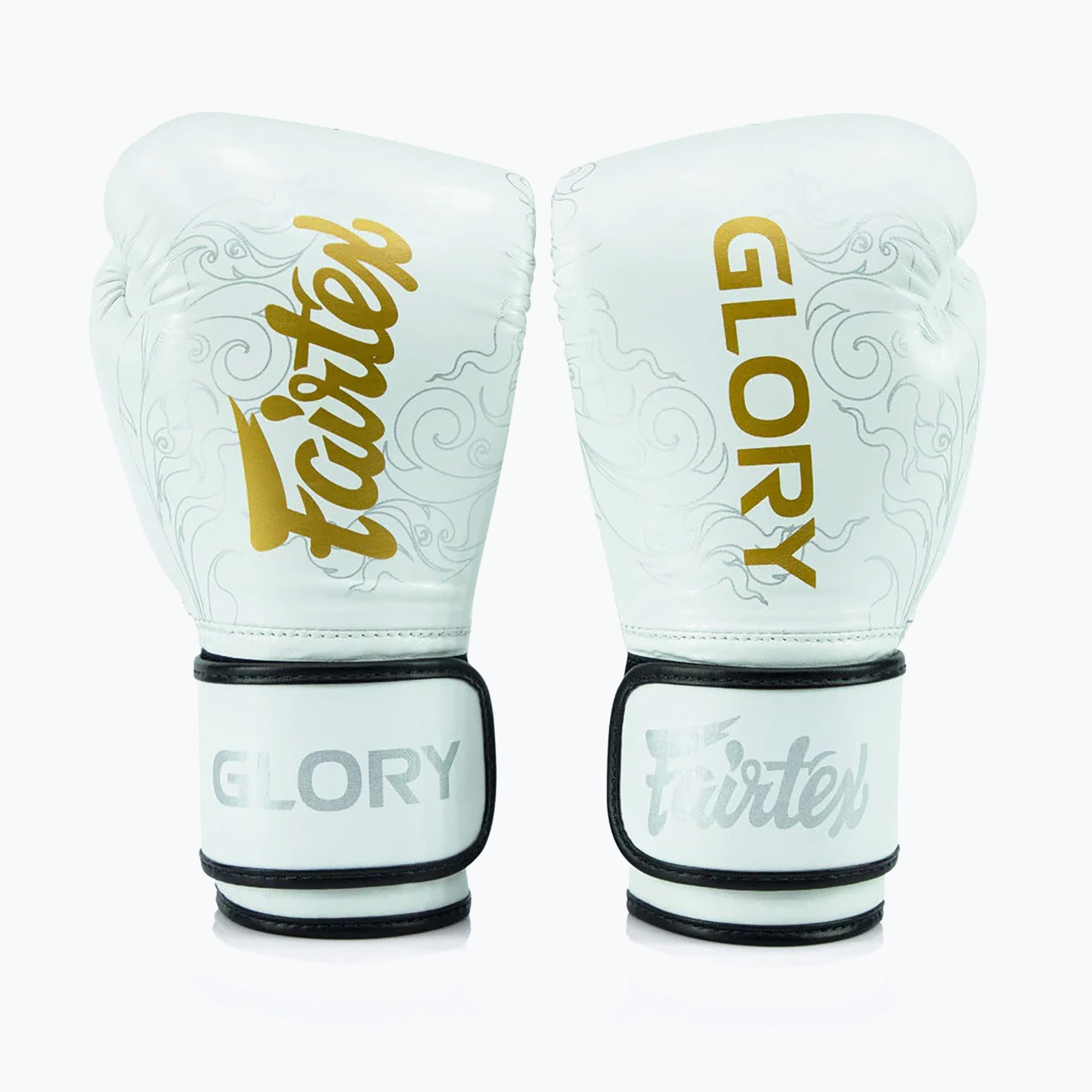 Mănuși de box Fairtex Glory Kickboxing Competition Training Boxing white