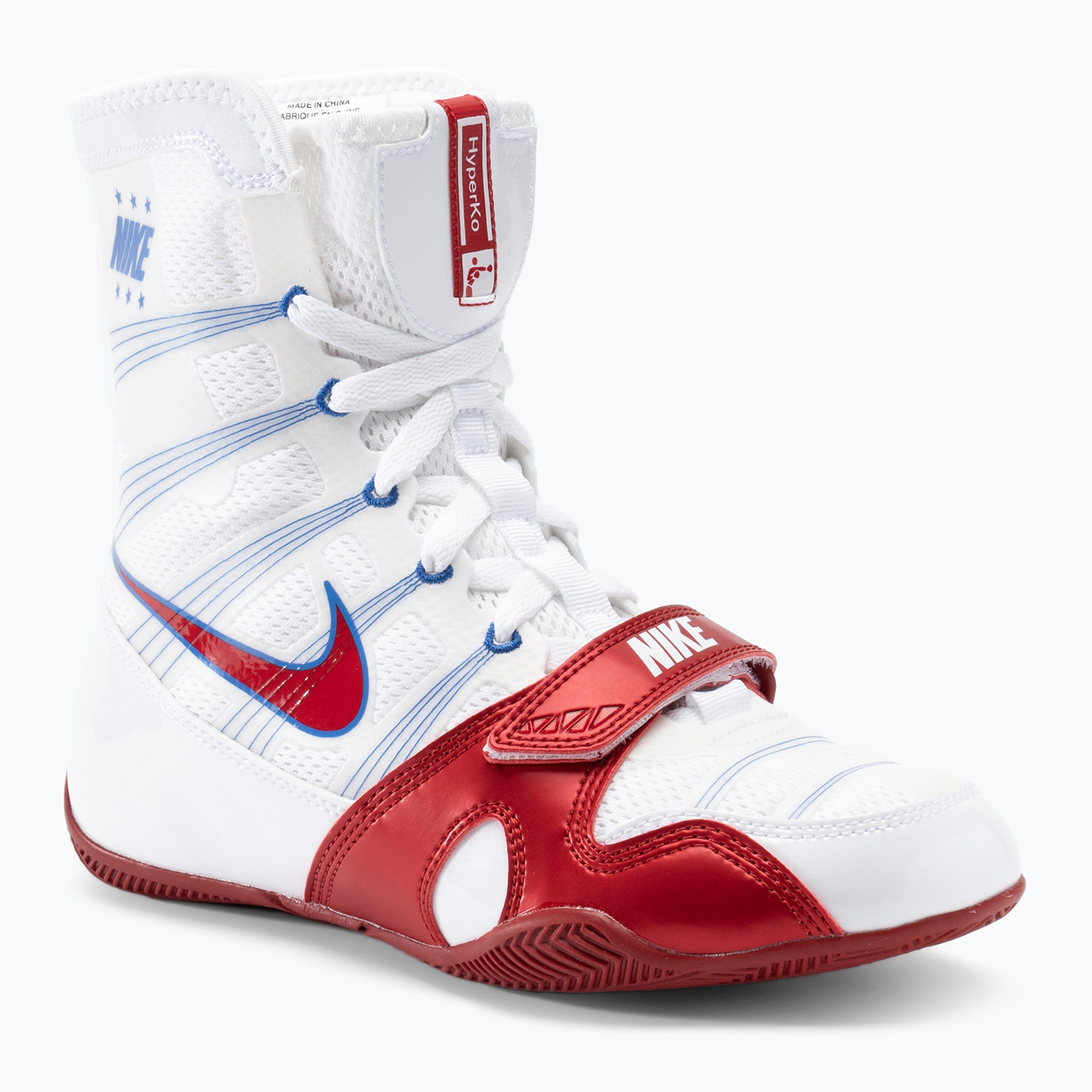 Încălțăminte de box Nike Hyperko MP white/varsity red