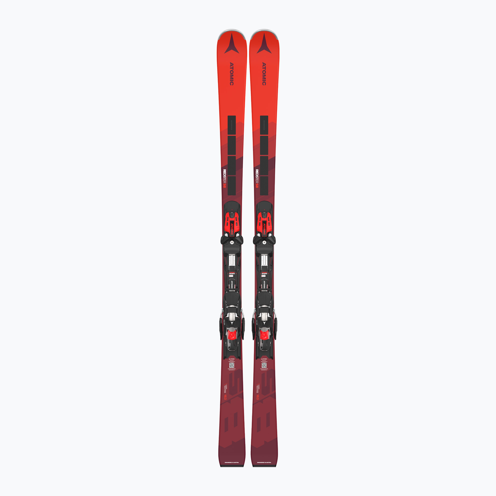 Schiuri de coborâre  Atomic Redster S8 Revoshock C + legături  X12 GW red (Redster S8 Revoshock C+X12 GW AASS03414)
