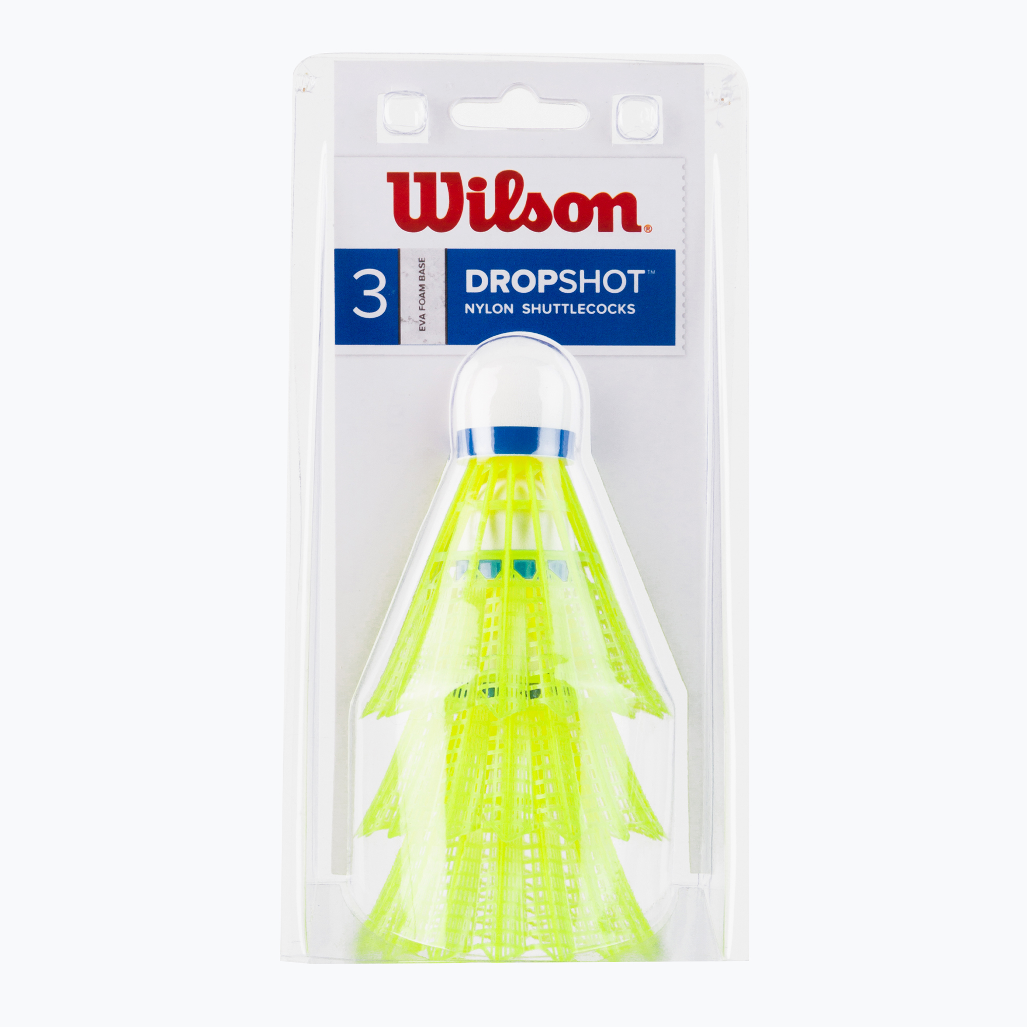 Wilson Dropshot 3 Clamshel badminton navetă de badminton galben WRT6048YE 