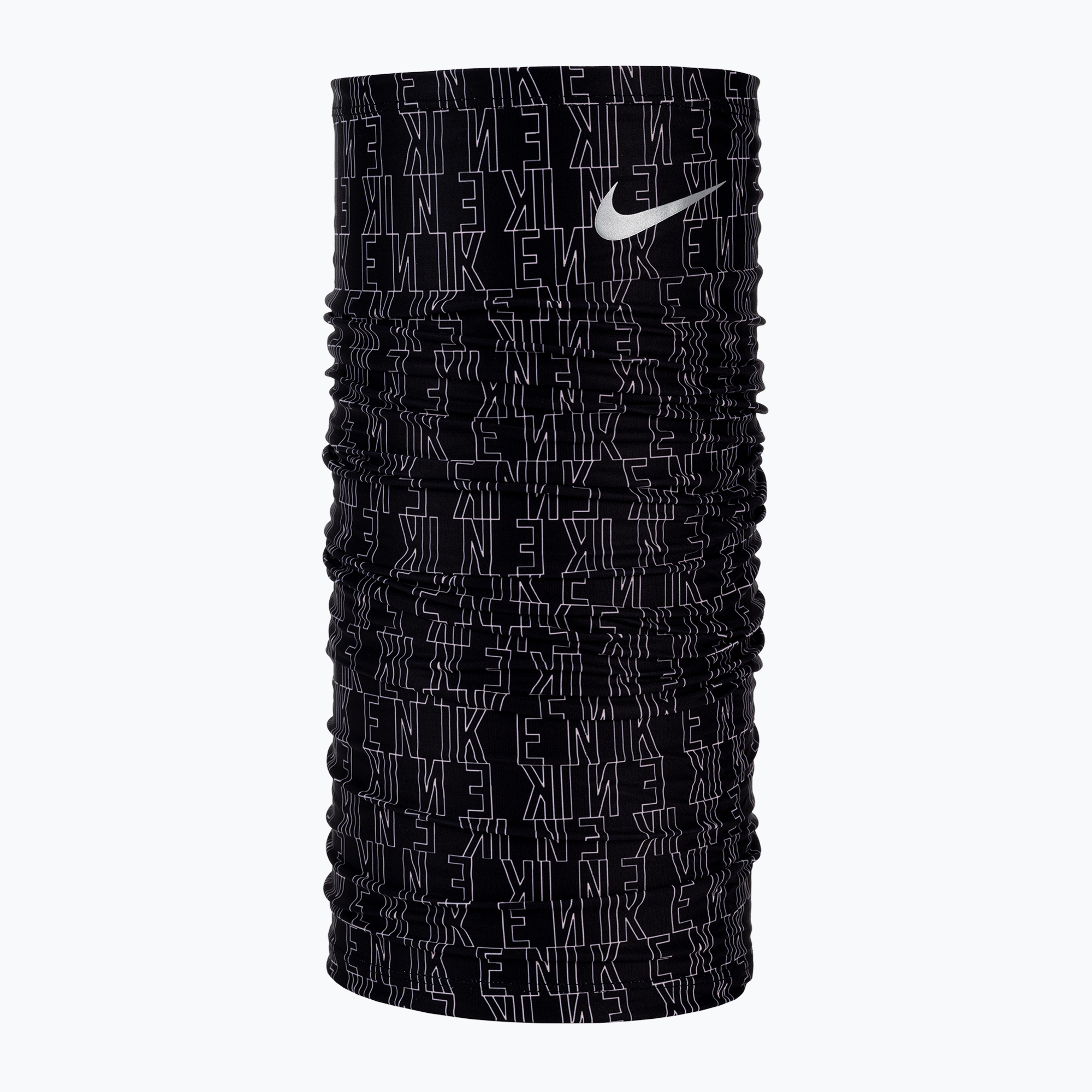 Nike Therma Fit Wrap cagulă termică pentru alergare cagulă de alergare negru-gri N0003564-925