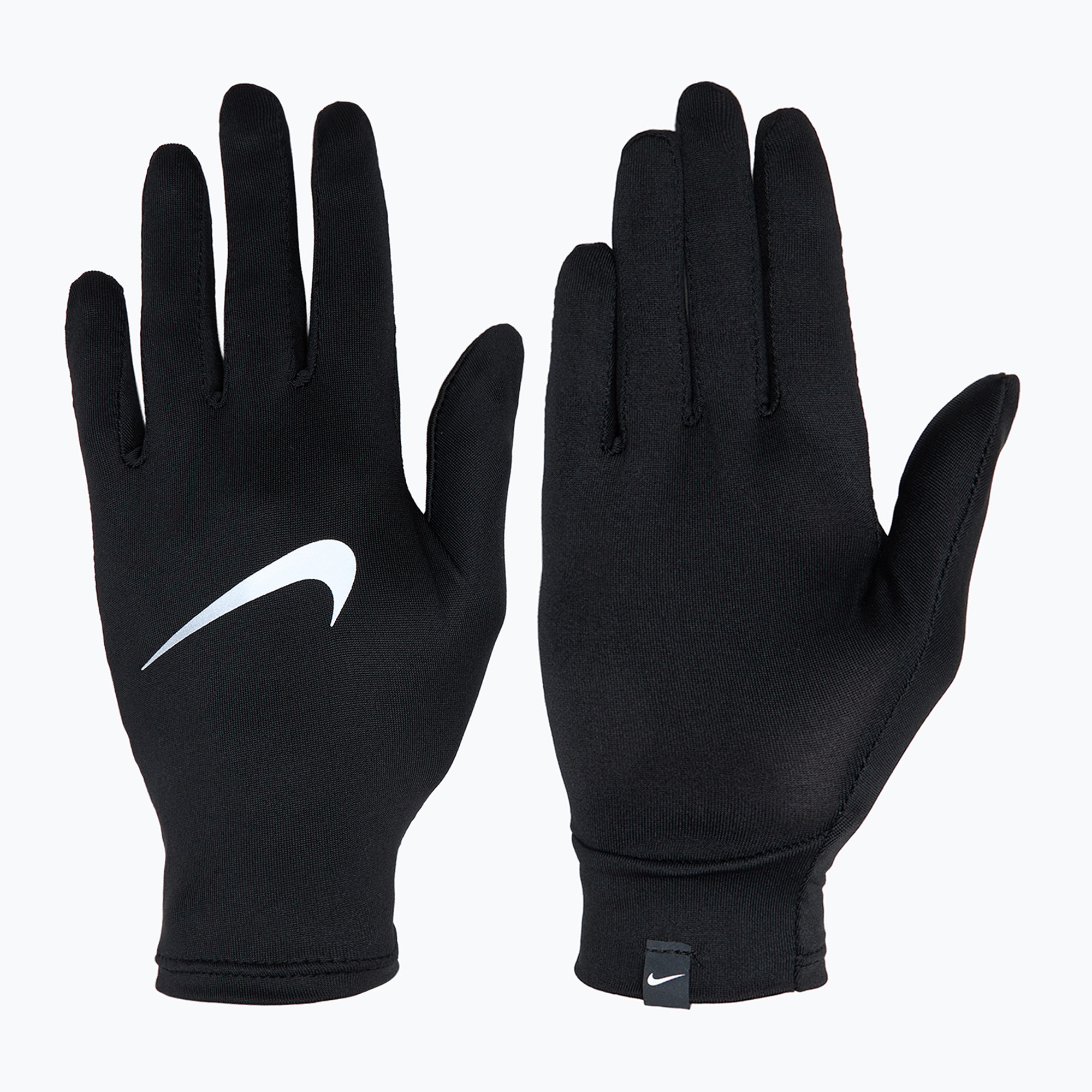 Mănuși de alergare Nike Pacer Liner RG black/silver (Pacer Liner RG N1010532-042)
