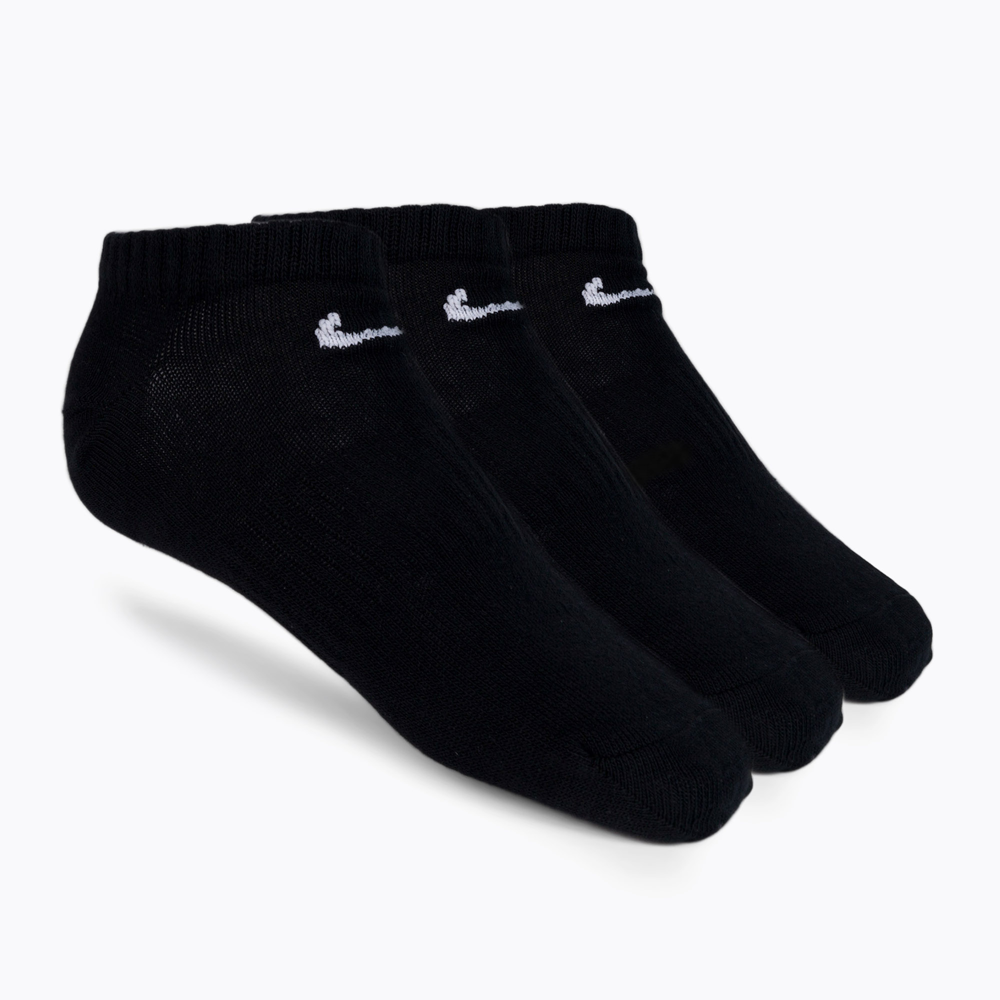Șosete de antrenament Nike Everyday Lightweight No Show 3pak negru SX7678-010 (Everyday Lightweight No Show SX7678)
