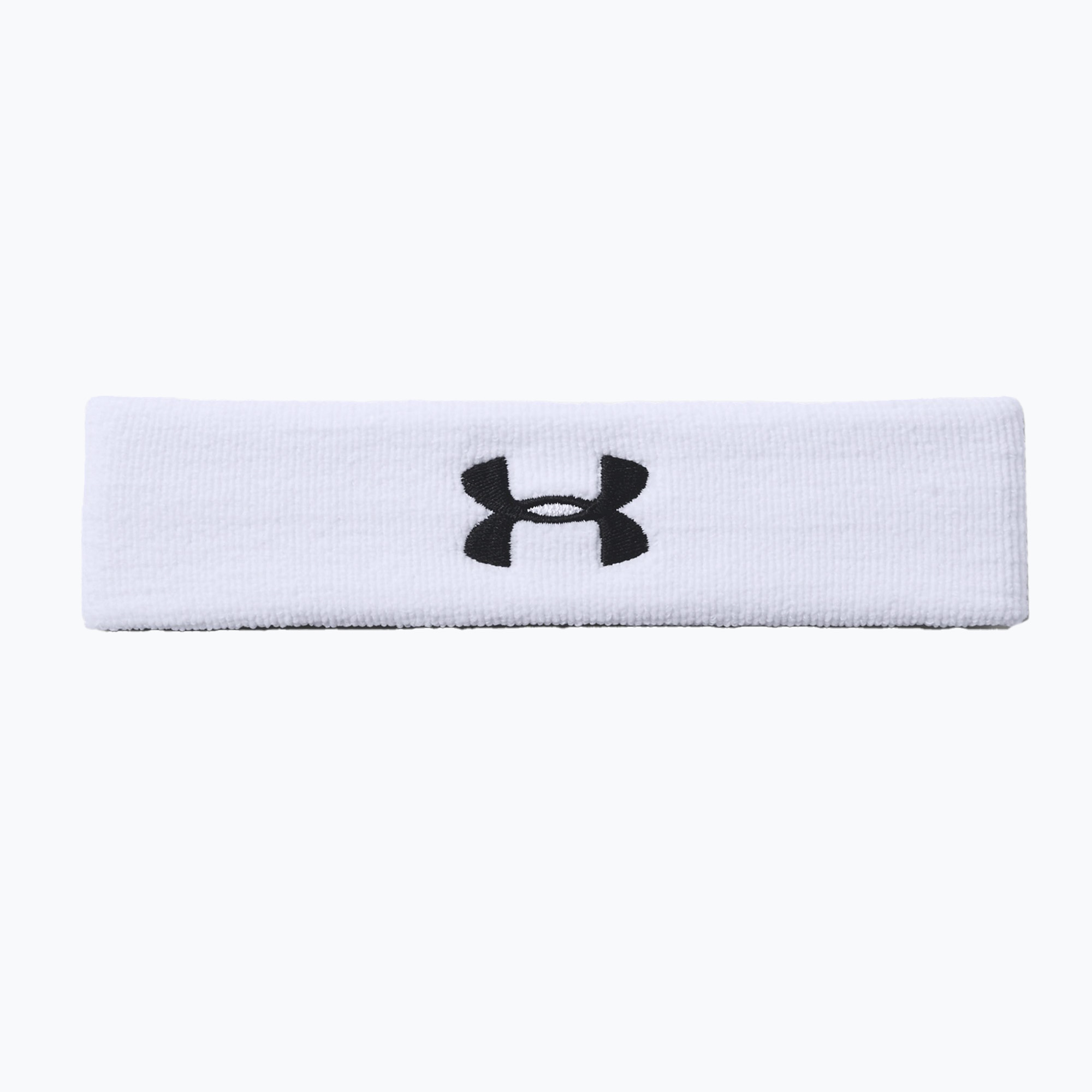 Bentiță pentru bărbați Under Armour Performance Headband 100 alb-neagră 1276990
