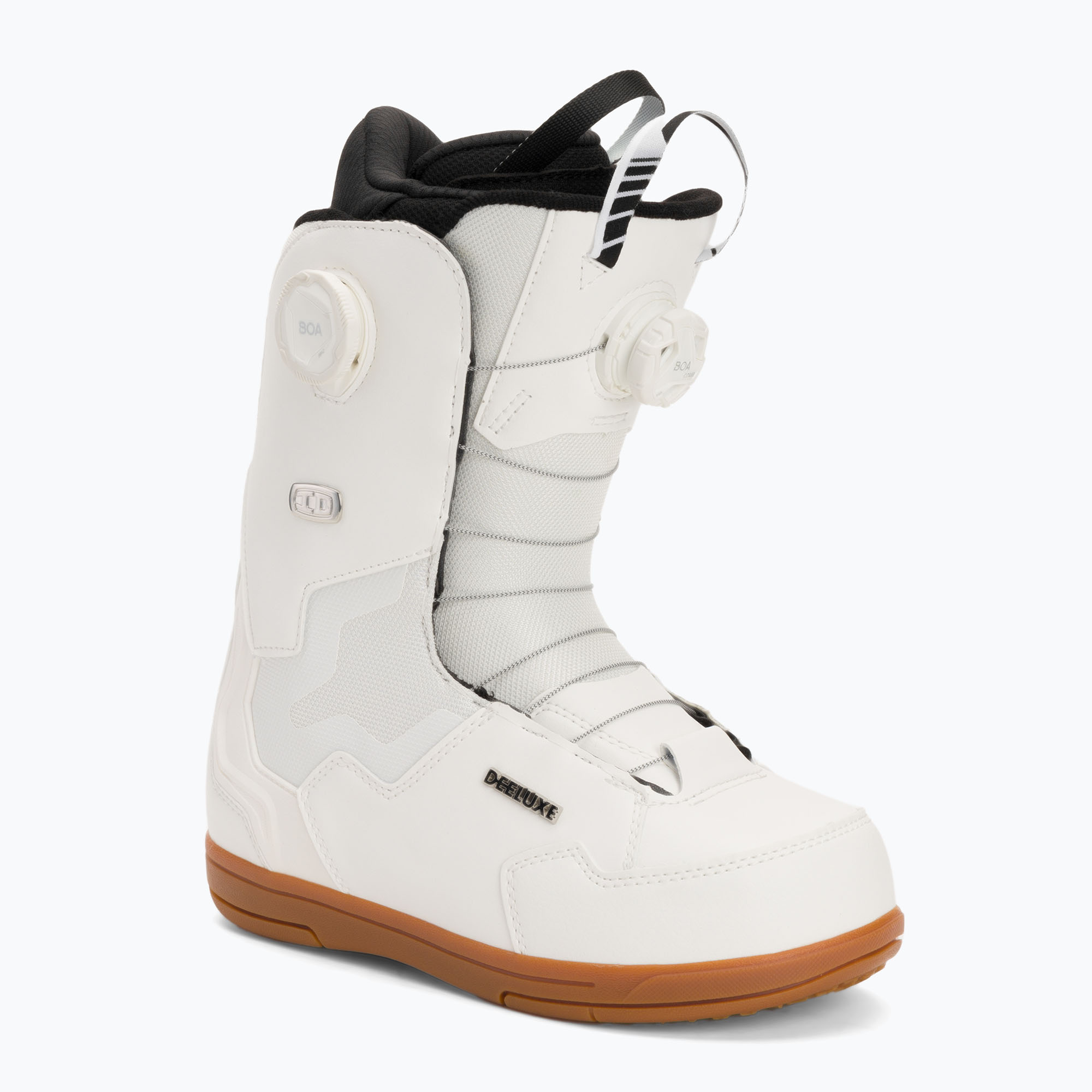 Snowboard cizme DEELUXE ID Dual Boa alb