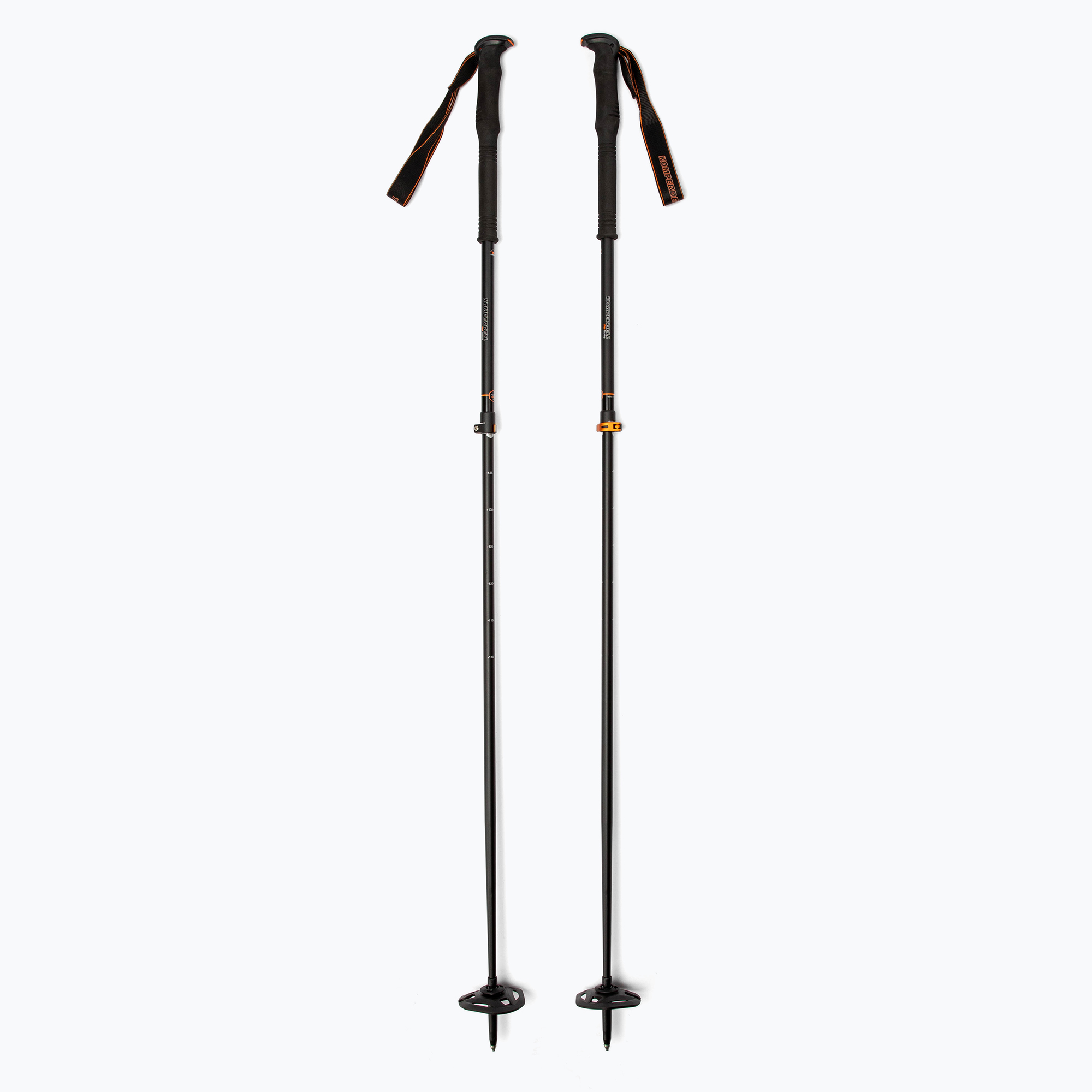 Bețe de schi Komperdell FREE Touring Ti, negru, 1842381-02 (FREE Touring Ti 1842381-02)