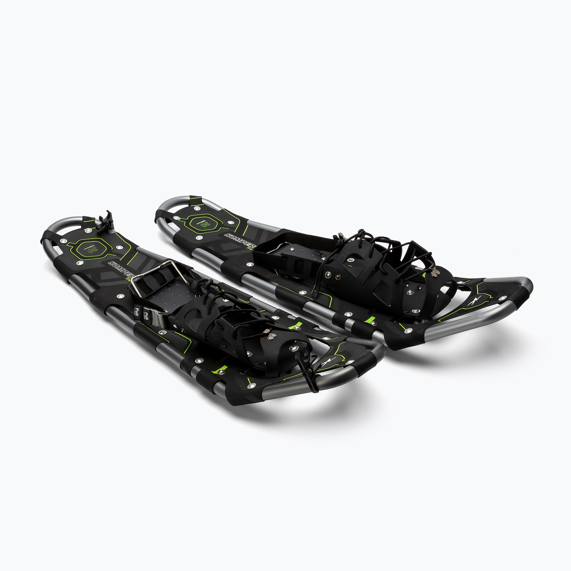 Rachete de zăpadă - 2 buc. Komperdell Trailmaster Snowshoe 30°, negru, 6365-10 (Trailmaster Snowshoe 30° 6365-10)