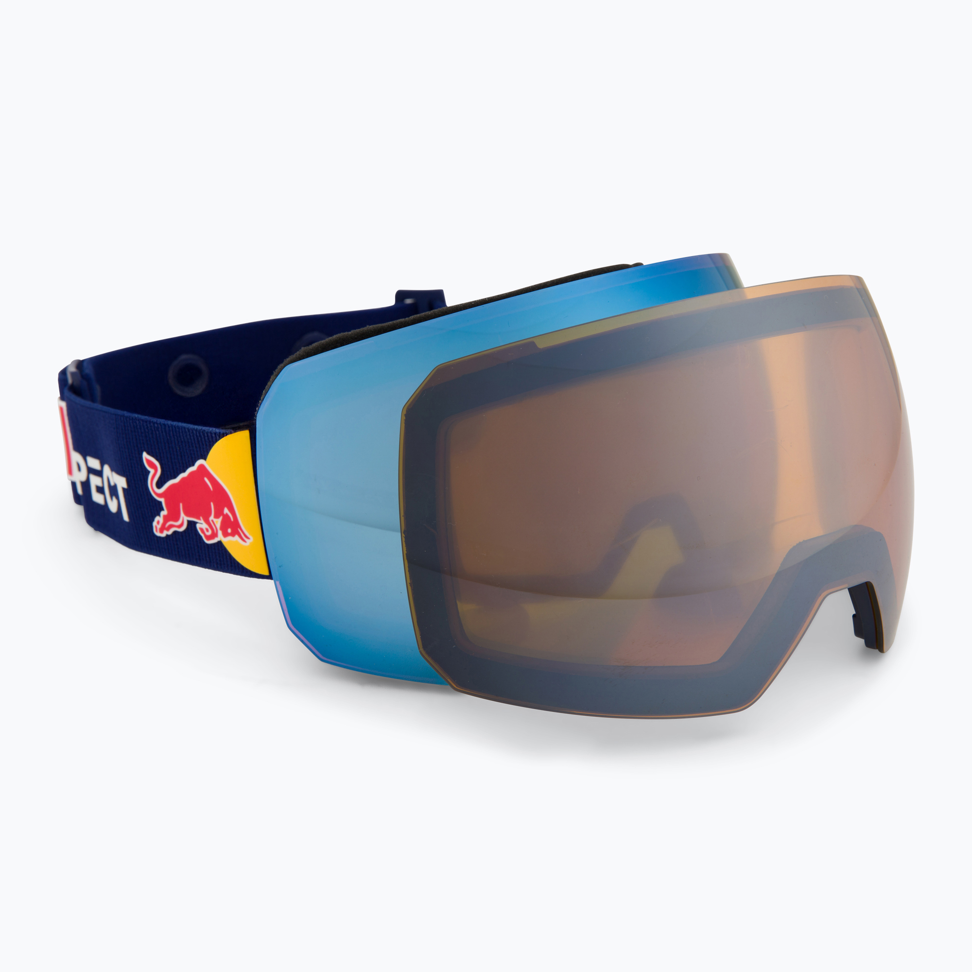 Ochelari de schi Red Bull SPECT Chute blue/purple with blue mirror/cloudy snow