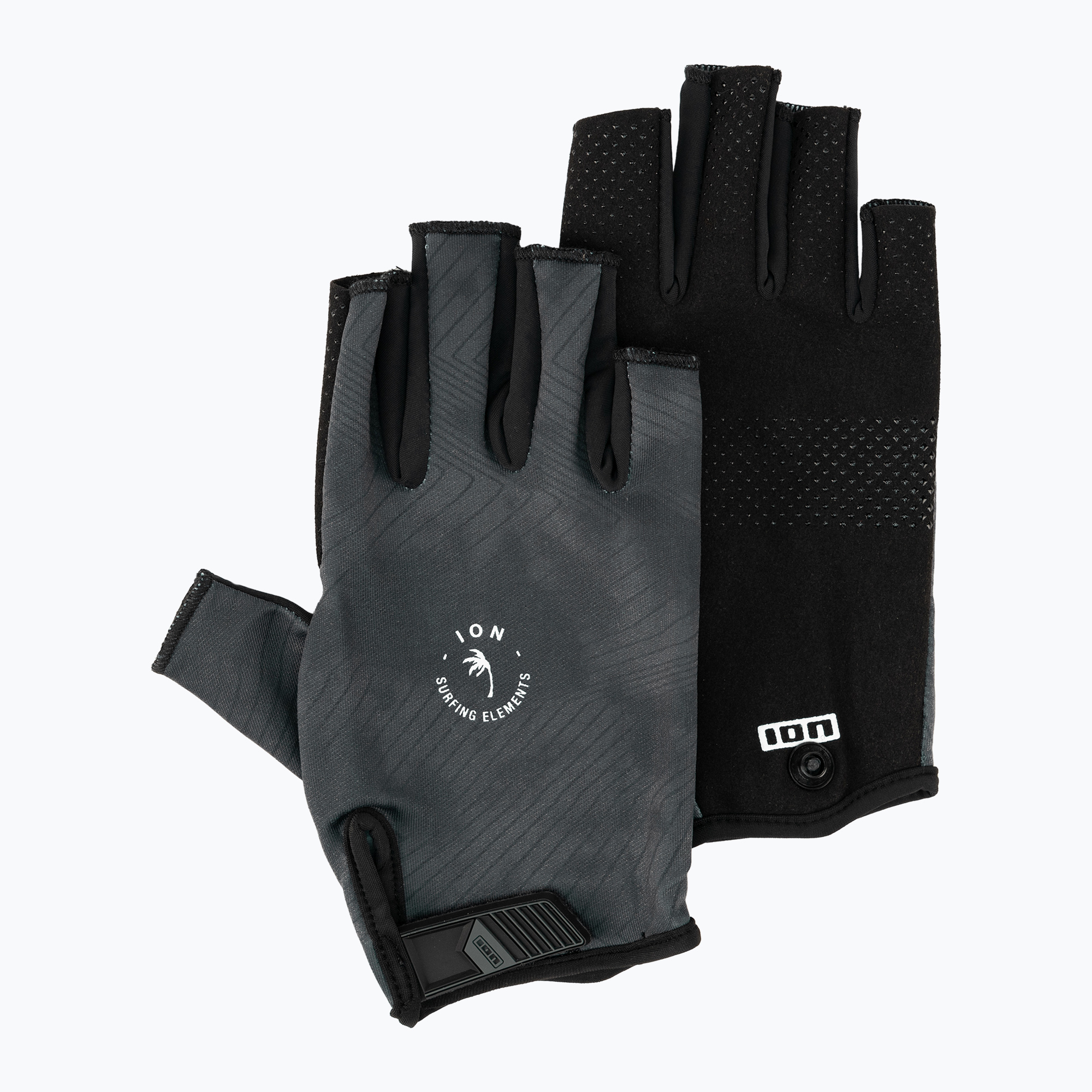 ION Amara Amara Half Finger Mănuși pentru sporturi nautice negru-gri 48230-4140