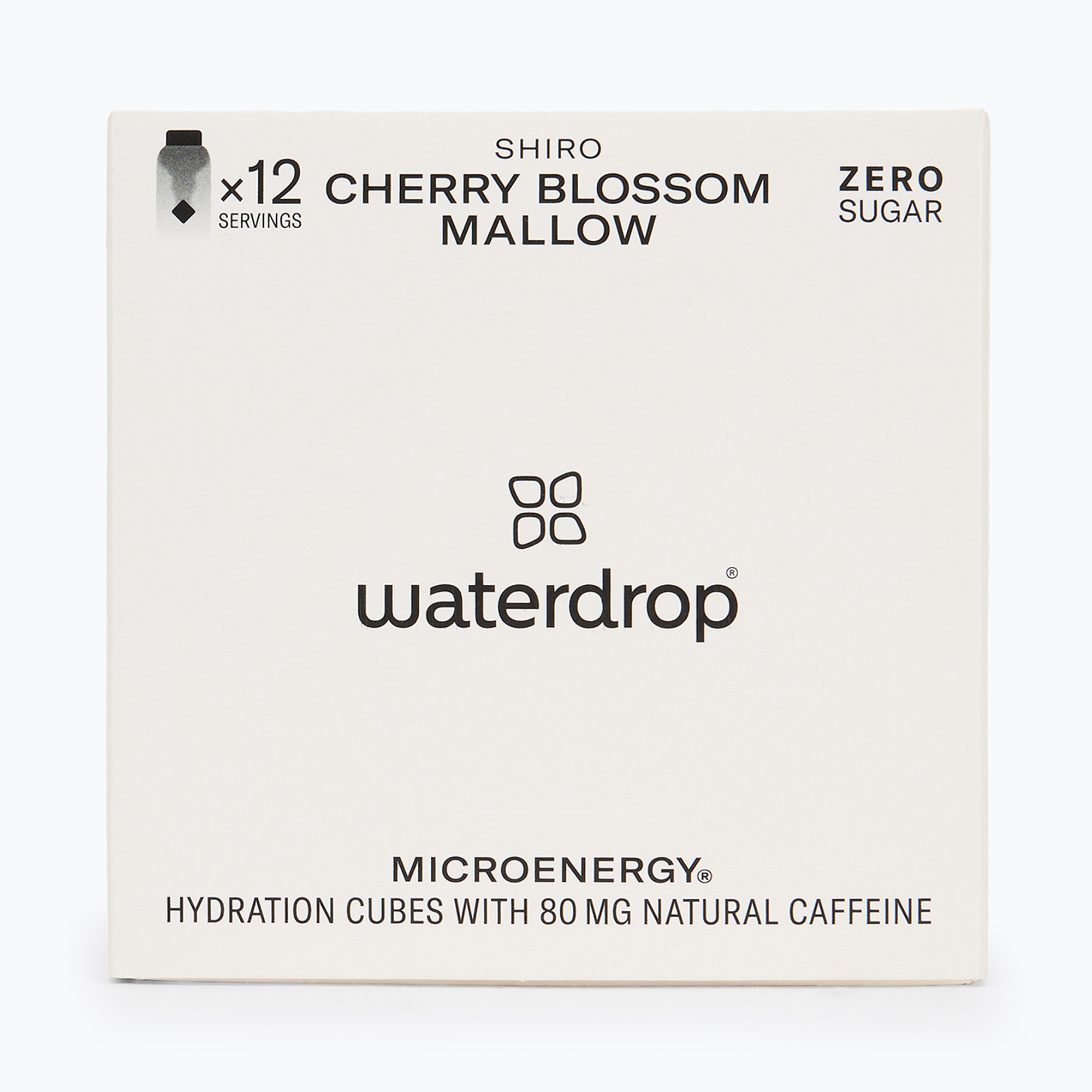 Băutură energizantă waterdrop Microenergy Shiro 12 kostek cherry blossom/ mallow (Microenergy Shiro ENERGYSHIRO)