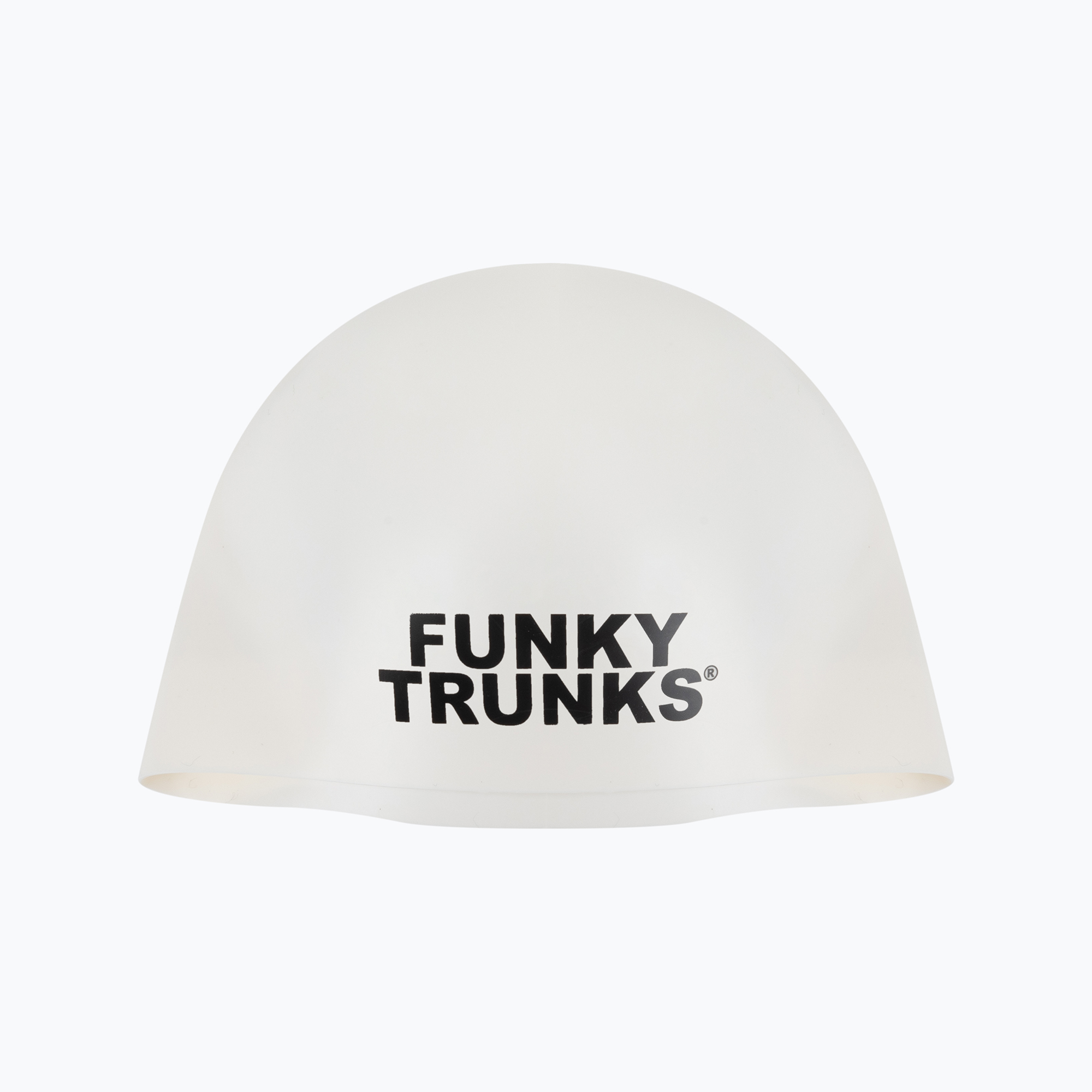 FUNKY TRUNKS Șapcă de înot Dome Racing alb FT980039200 (Dome Racing FT980039200)