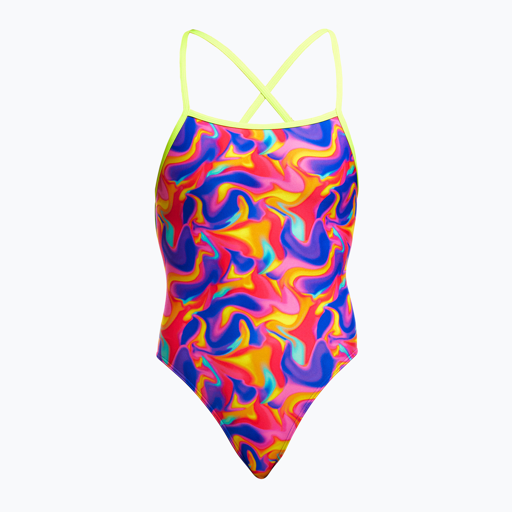 Costum de înot dintr-o piesă pentru femei  Funkita Strapped In One Piece summer swirl (Strapped In One Piece FKS034L7188308)