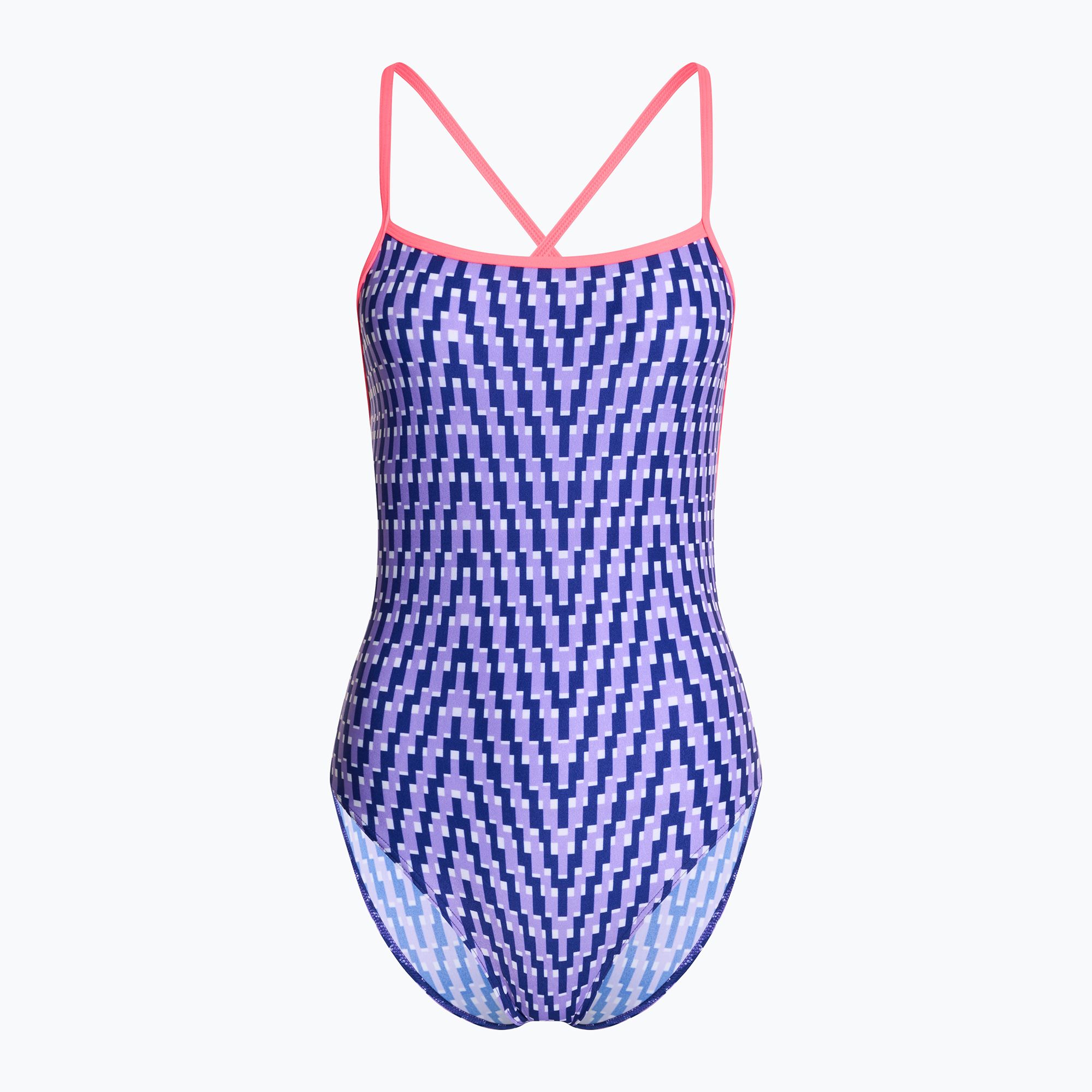 Costum de baie dintr-o piesă pentru femei Funkita Strapped In One Piece future dusk (Strapped In One Piece FKS034L7201608)