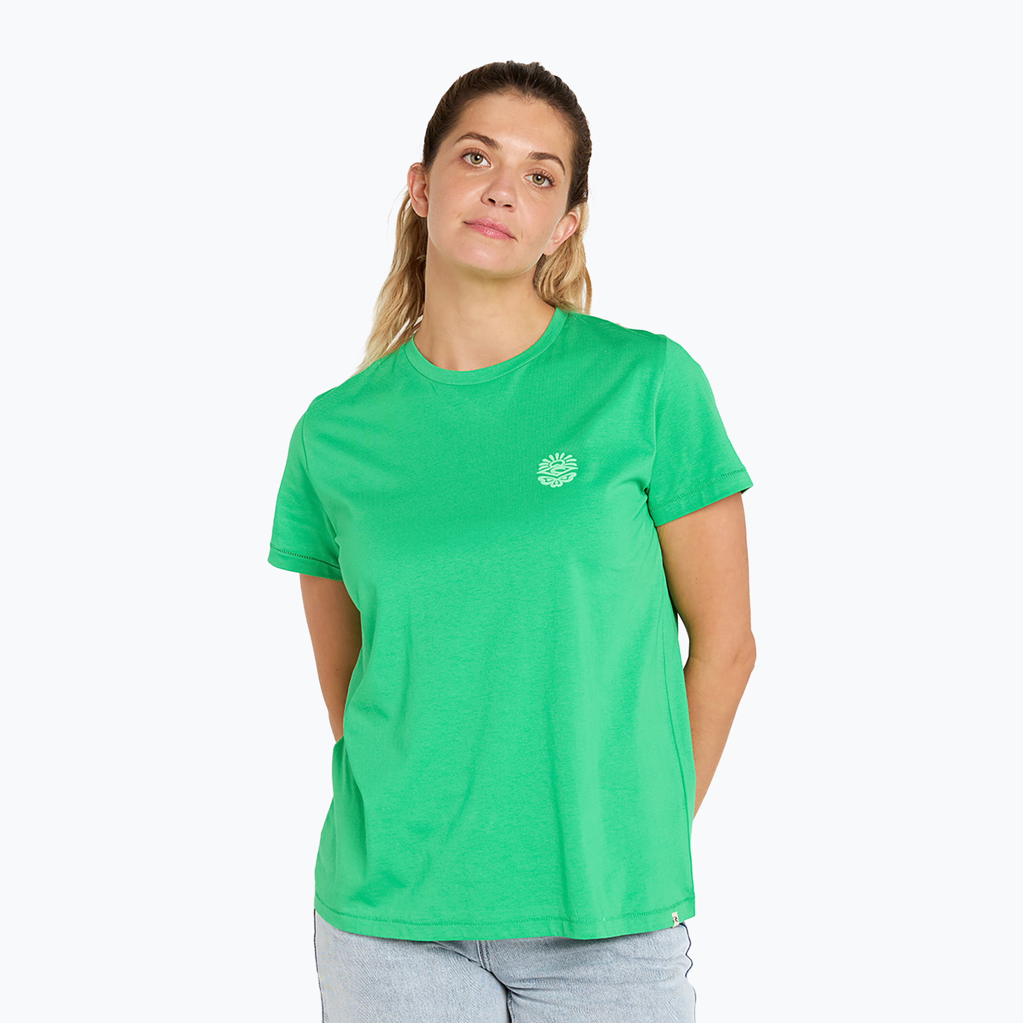 Tricou pentru femei Rip Curl Re-Entry Crew green (Re-Entry Crew 0BTWTE)