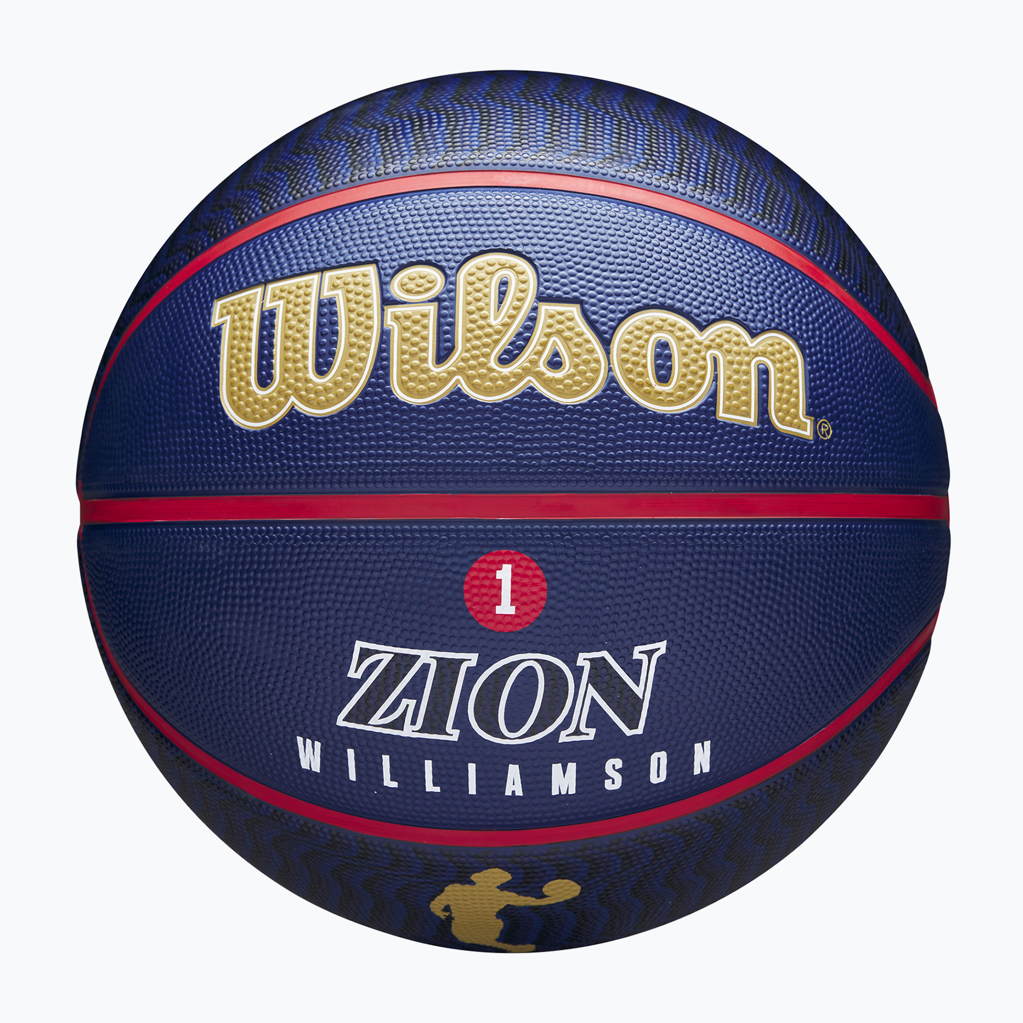 Wilson NBA Jucător NBA Icon în aer liber Zion baschet WZ4008601XB7 dimensiune 7 (NBA Player Icon Outdoor Zion WZ4008601XB7)