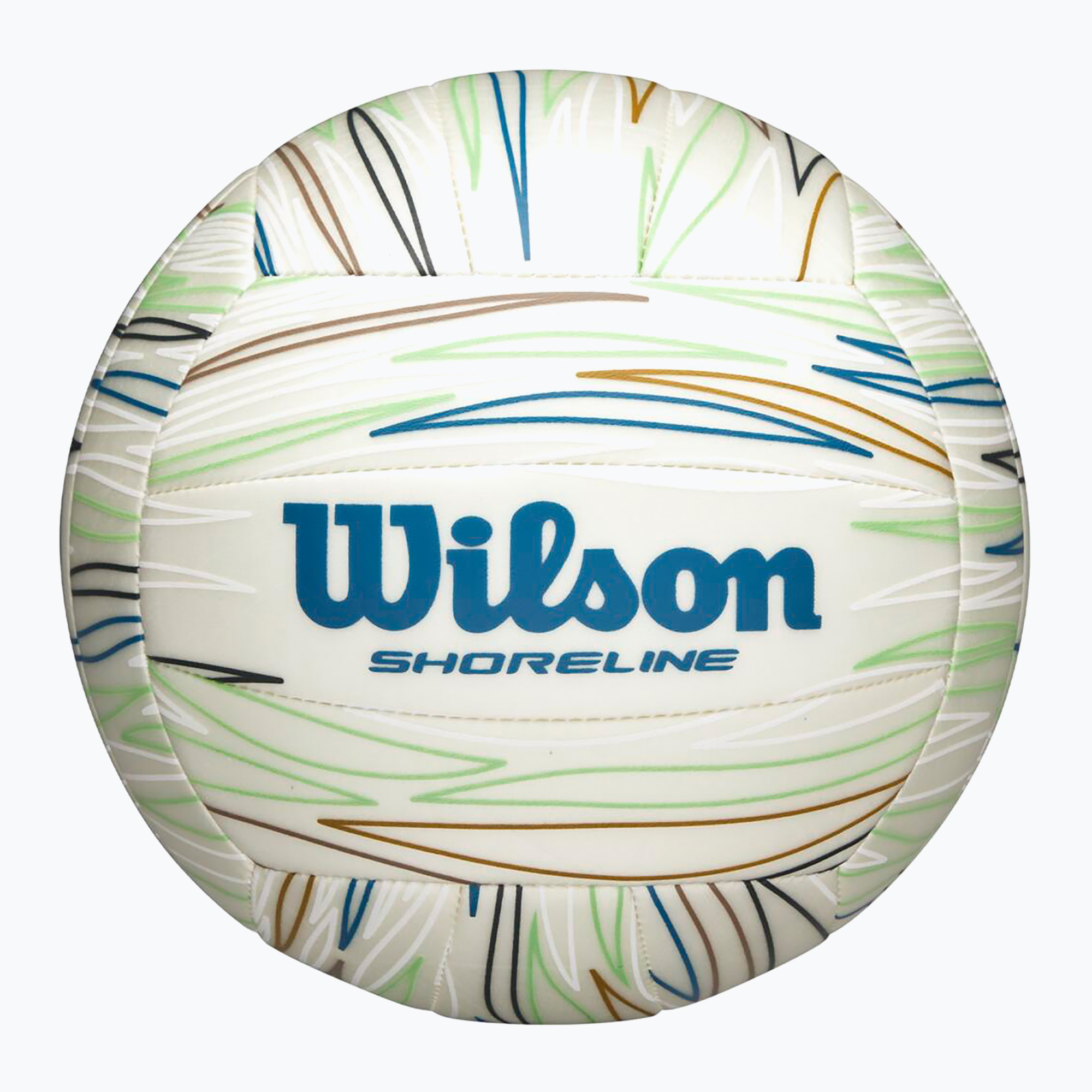 Minge de volei de plajă Wilson Shoreline Gen white/blue mărime  5 (Shoreline Gen WV4007701XBOF)