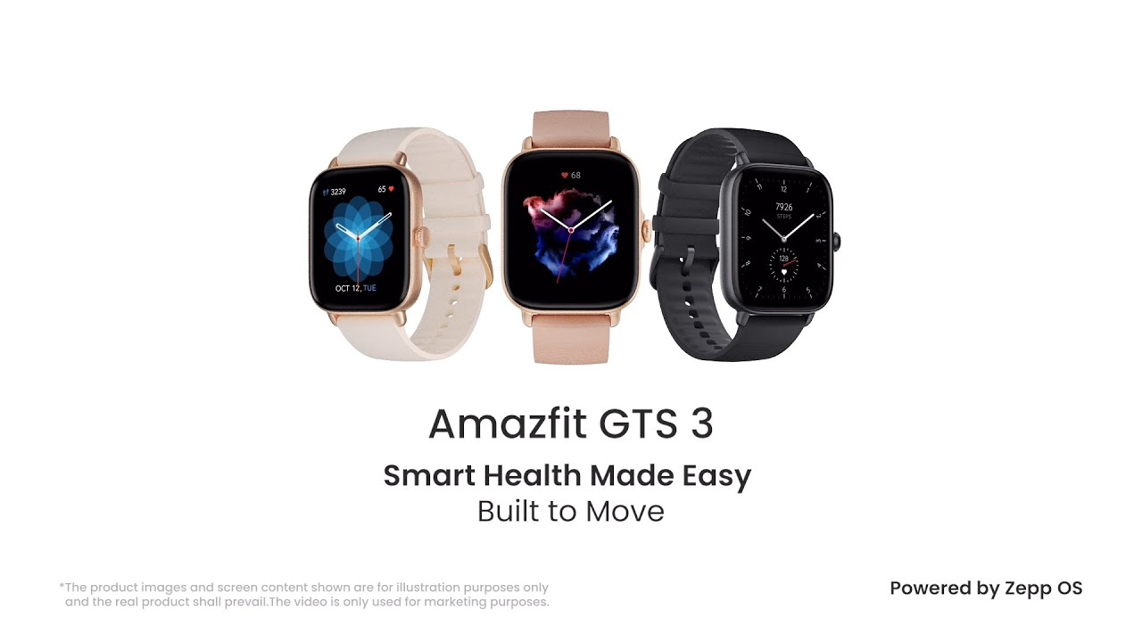 Amazfit GTS 3 ceas sport roz W2035OV3N