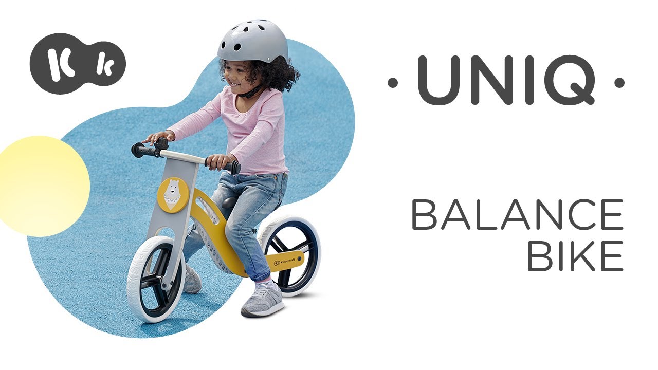 Bicicletă fără pedale pentru copii Kinderkraft Uniq, albastru, KKRUNIQTRQ0000