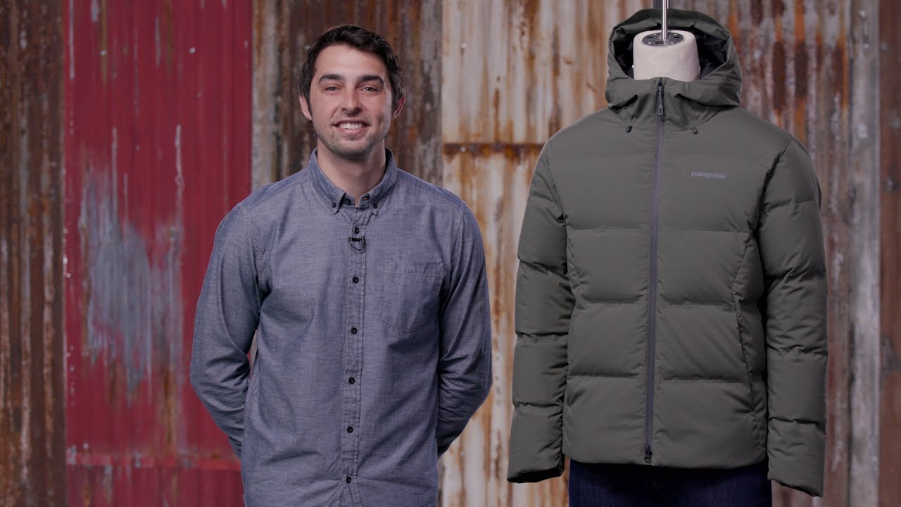 Geacă de iarnă pentru bărbați Patagonia Jackson Glacier black