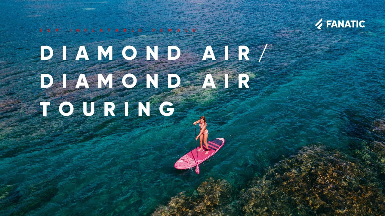 SUP bord Fanatic Diamond Air Touring roșu 13200-1136