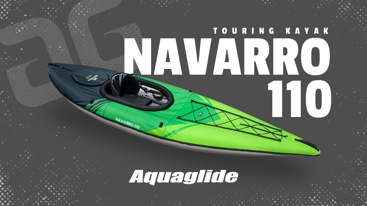 Aquaglide Navarro 110 verde 584119108 Caiac gonflabil pentru 1 persoană 584119108