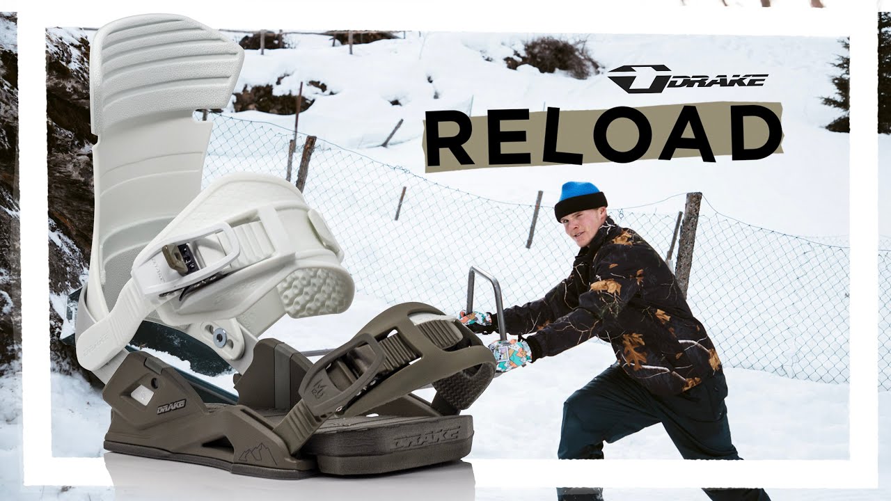 Legături de snowboard pentru bărbați Drake Reload albe 71221004-99