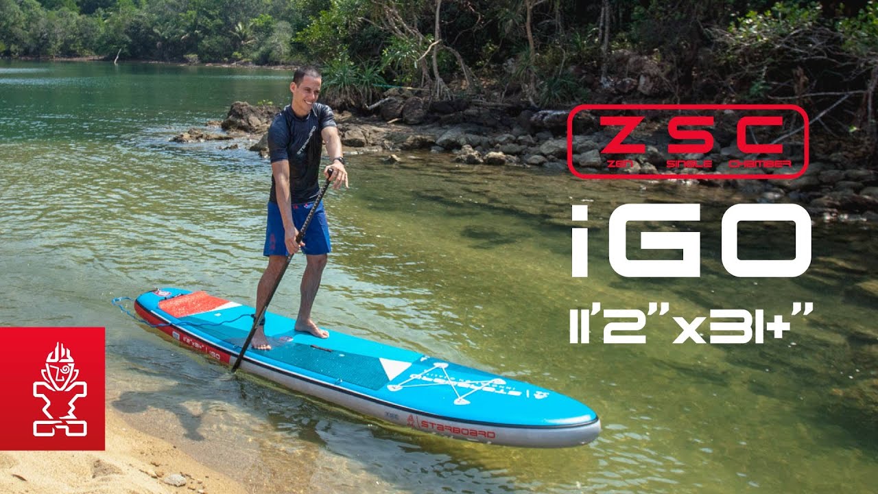 SUP STARBOARD iGO Zen 11'2' S albastru 2011210401004