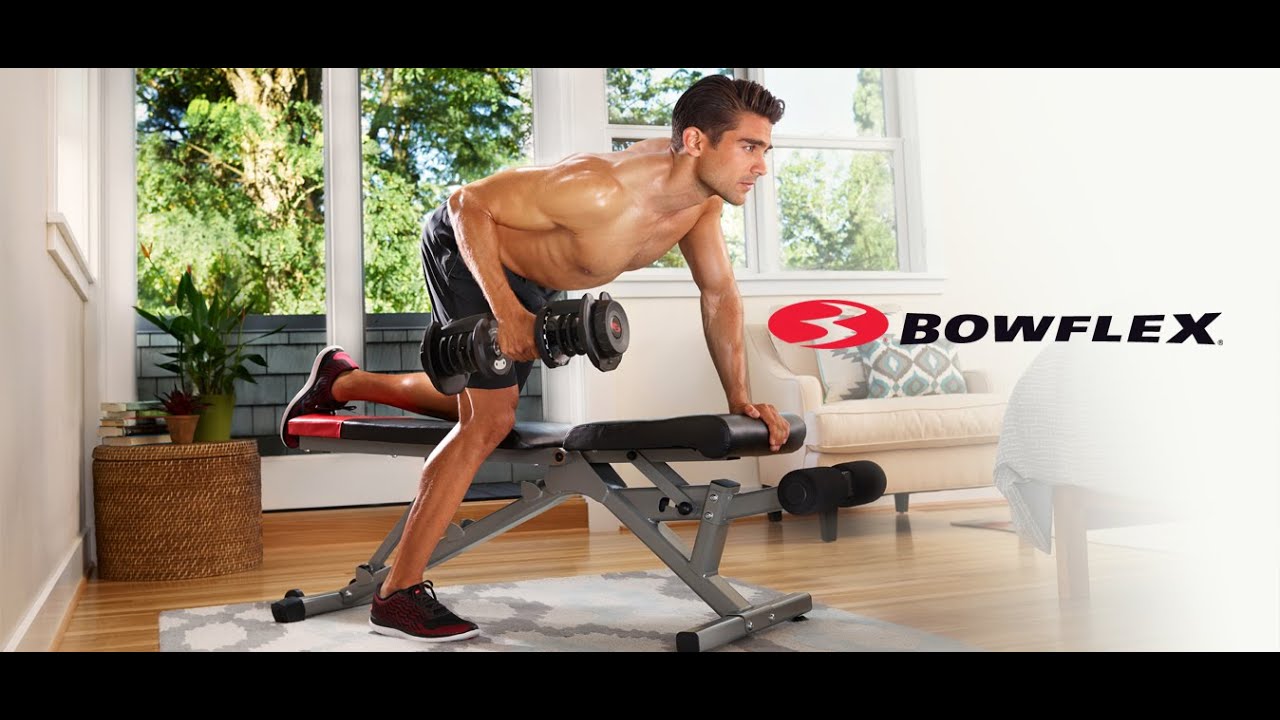 Suport de gantere Bowflex Selecttech, negru, 100736