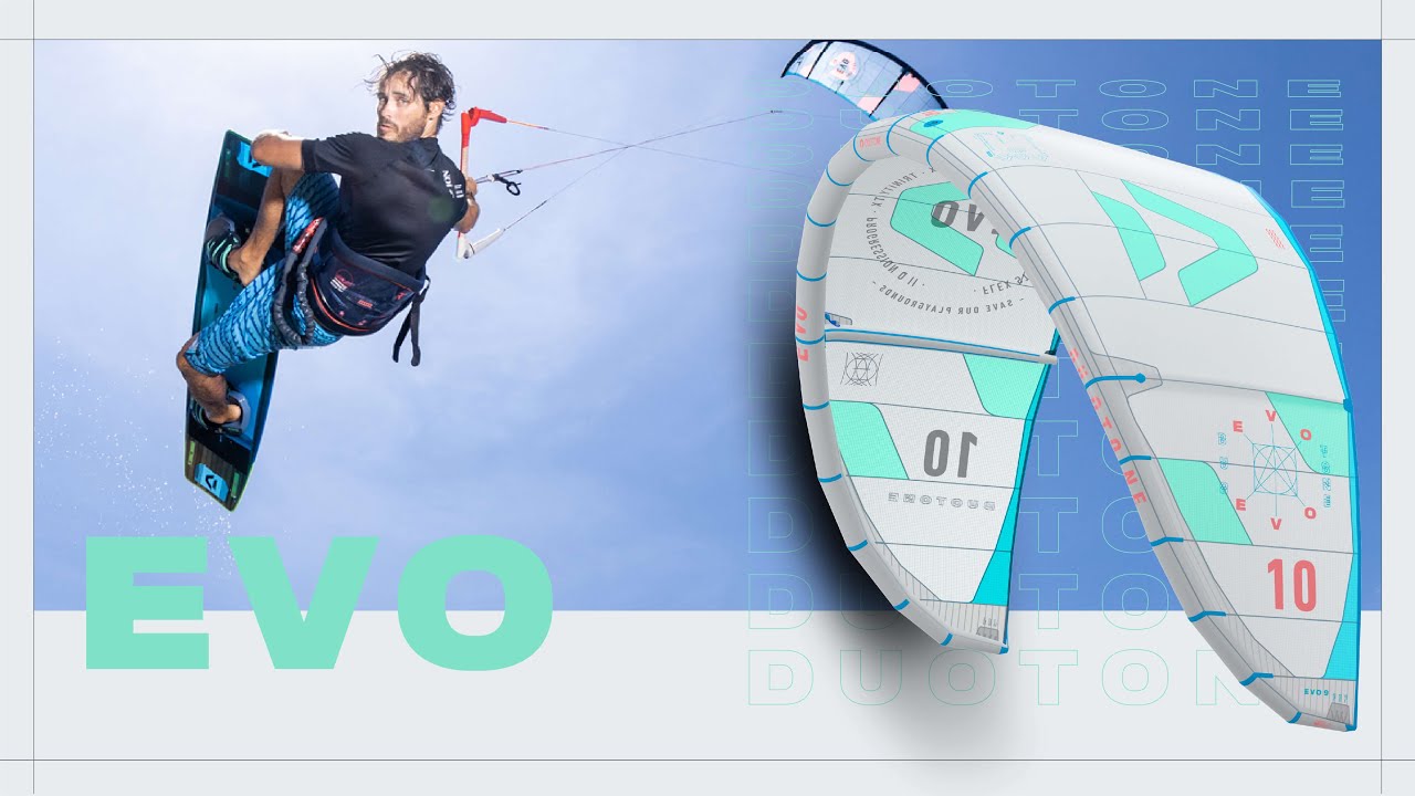 Kite surfing DUOTONE Evo 2022 gri 44220-3003