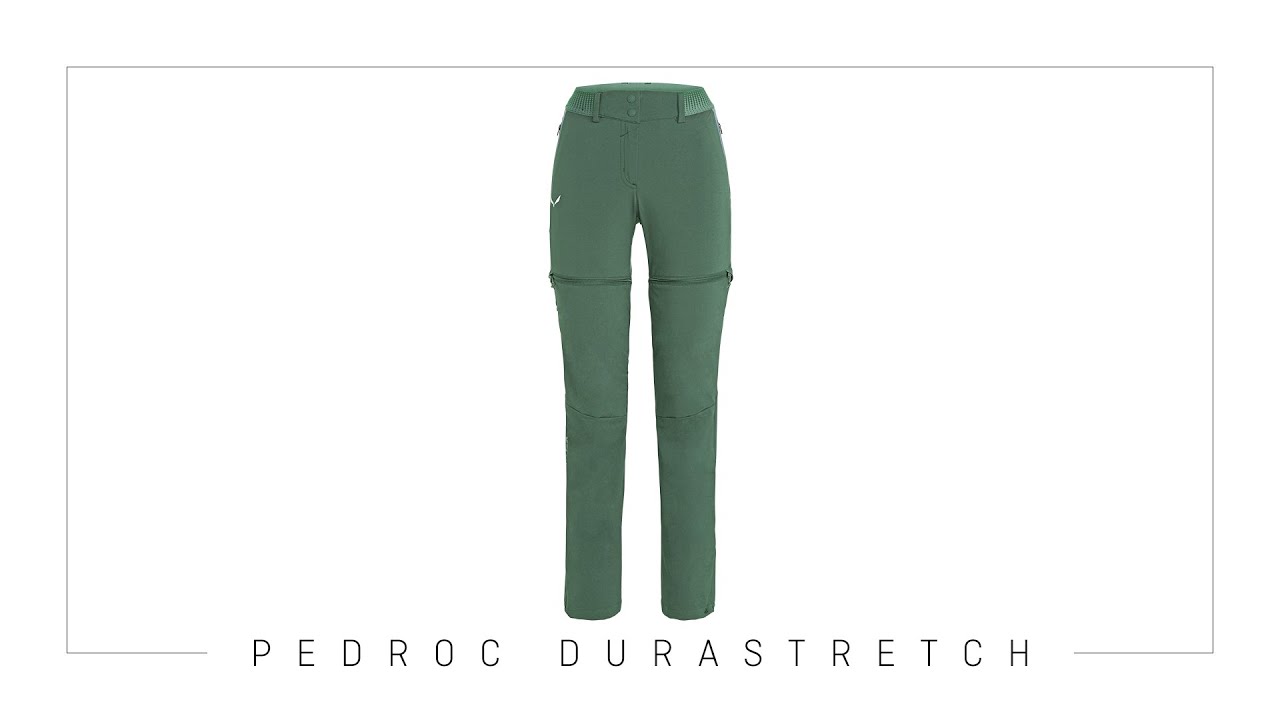 Pantaloni softshell pentru femei Salewa Pedroc DST albastru marin 00-0000026958