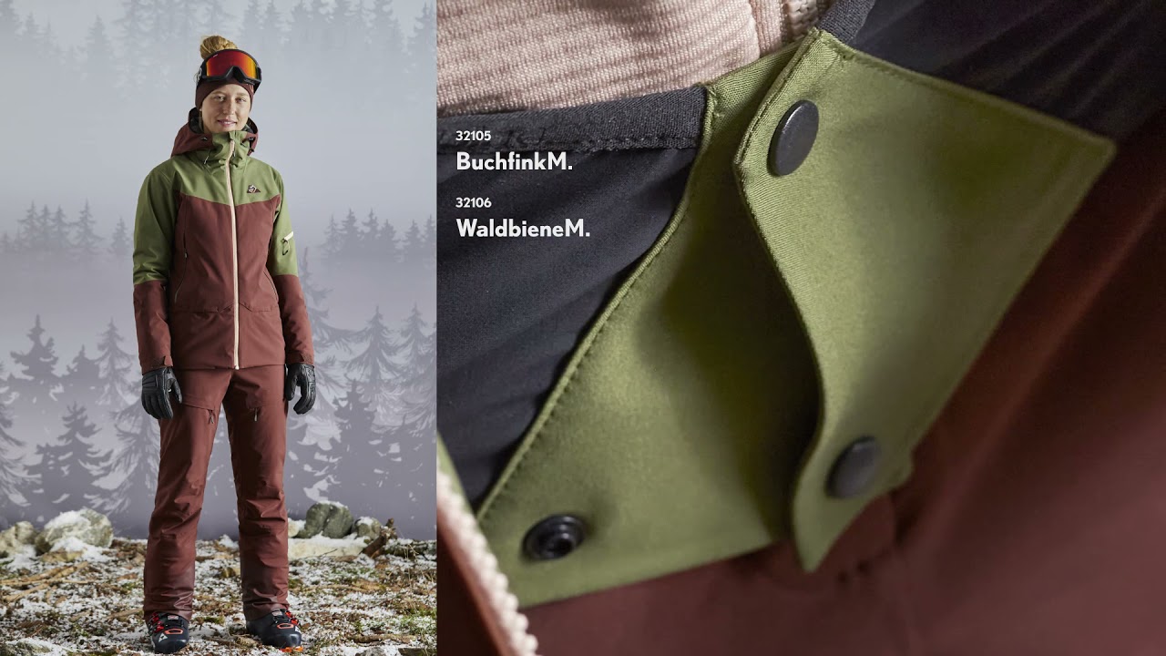Pantaloni de schi pentru femei Maloja WaldbieneM, bleumarin, 32106-1-8325