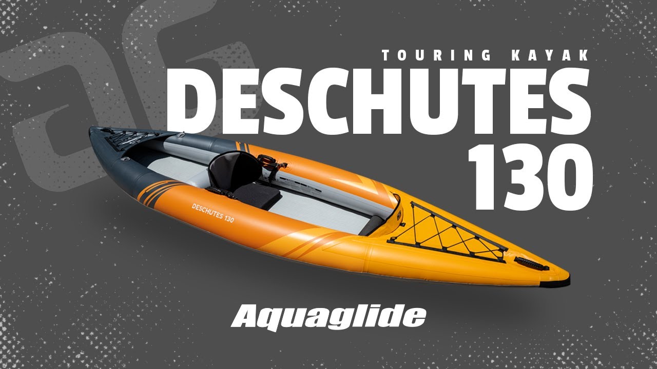 Aquaglide Deschutes 130 portocaliu de 1 persoană caiac gonflabil 584120126
