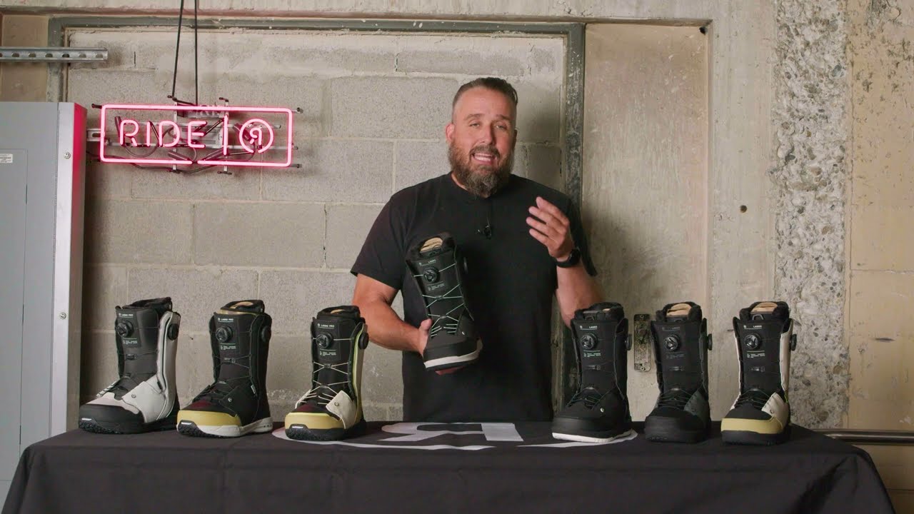 Încălțăminte de snowboard pentru bărbați RIDE Lasso pink