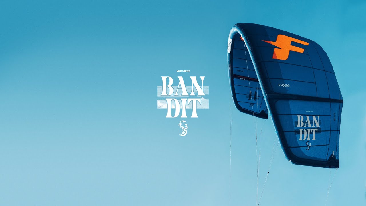 F-ONE Bandit Bandit S3 kite kitesurfing albastru marin 77221-0102-C