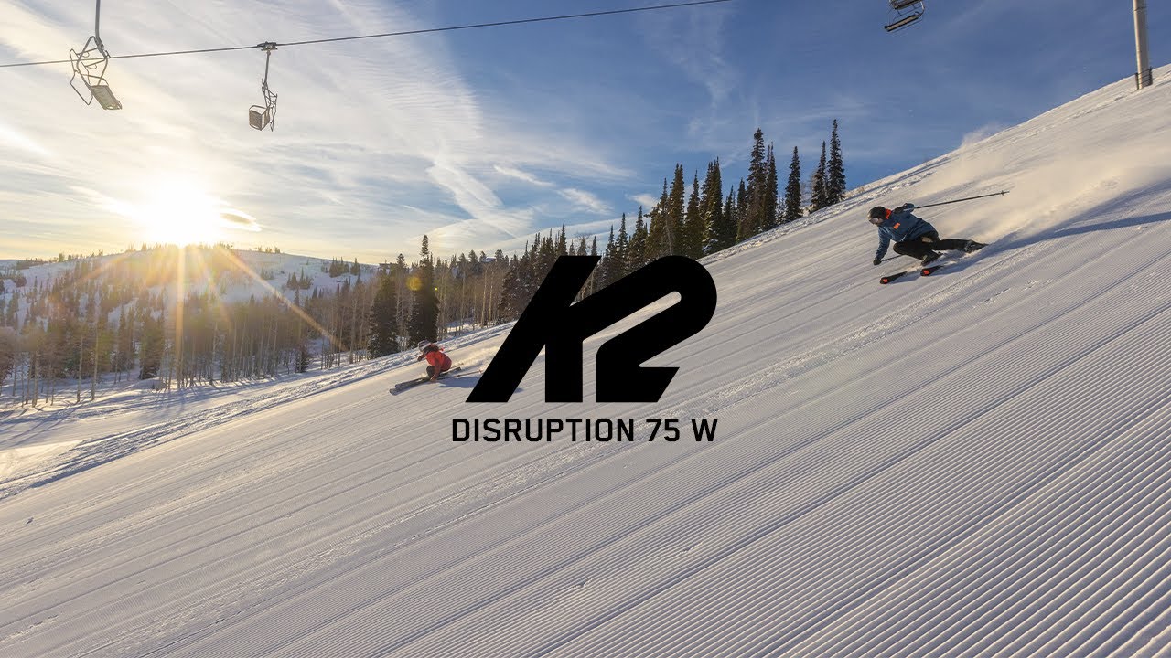 Schi alpin pentru femei K2 Disruption 75 W + 10 Quikclik Free alb 10G0408.173.1