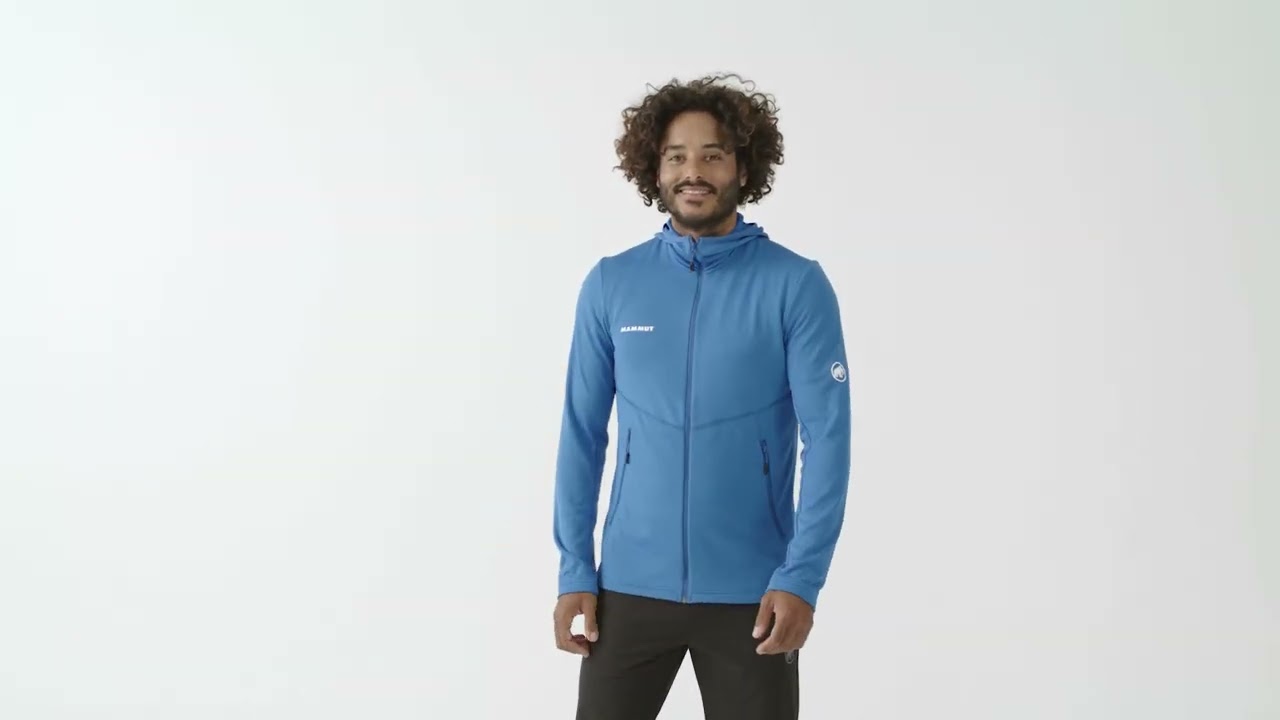 Mammut bluză de trekking pentru femei Aconcagua Light ML cu glugă cu glugă albastru marin