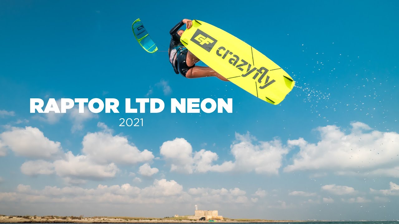Planșă de kitesurfing CrazyFly Raptor LTD Neon verde T002-0306